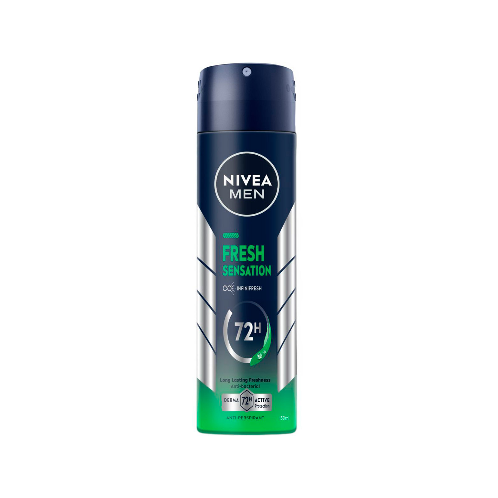 Nivea αποσμητικό σώματος αντρικό fresh sensation 150ml εικόνα 1