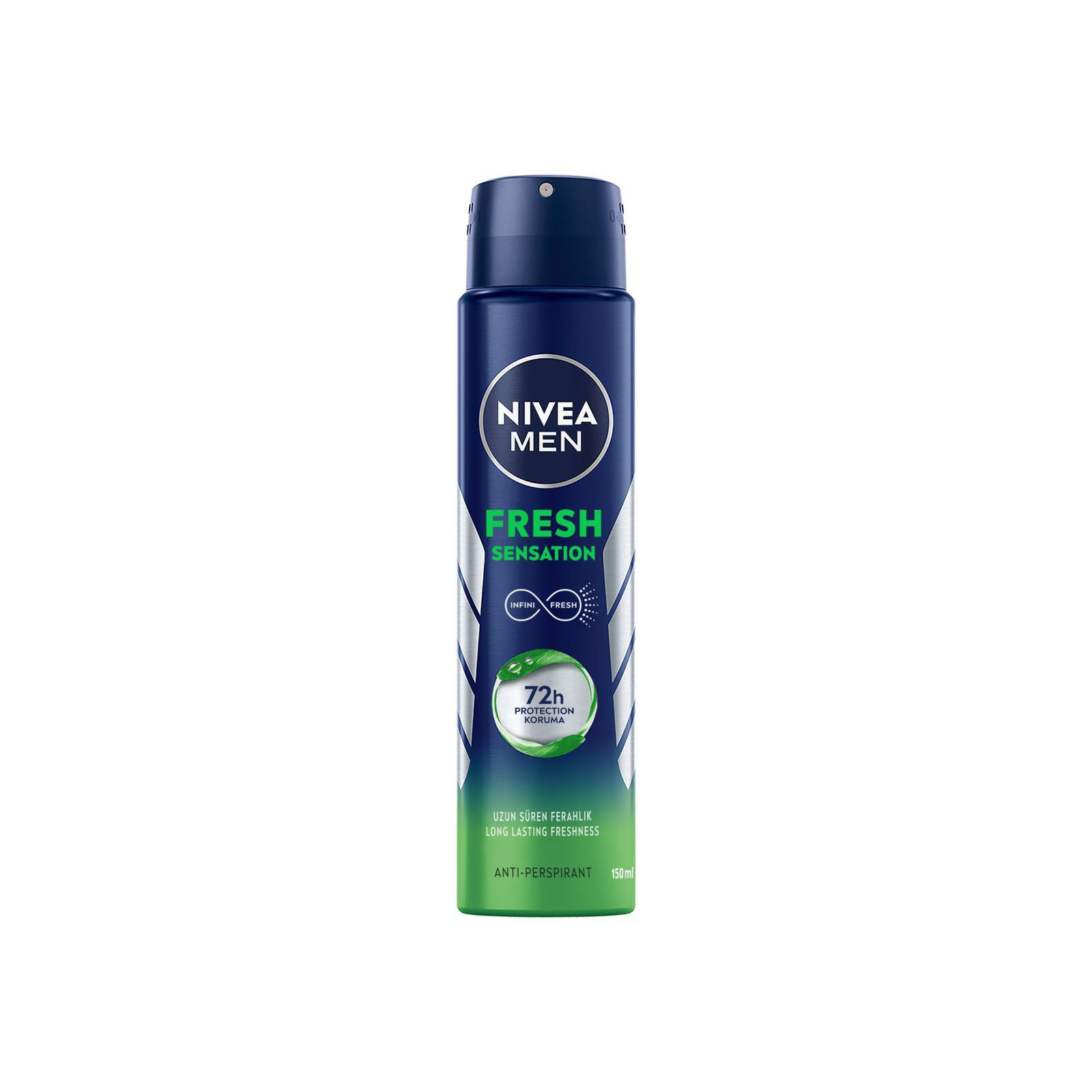 Nivea body deodorant stick for men fresh sensation 150ml image 1