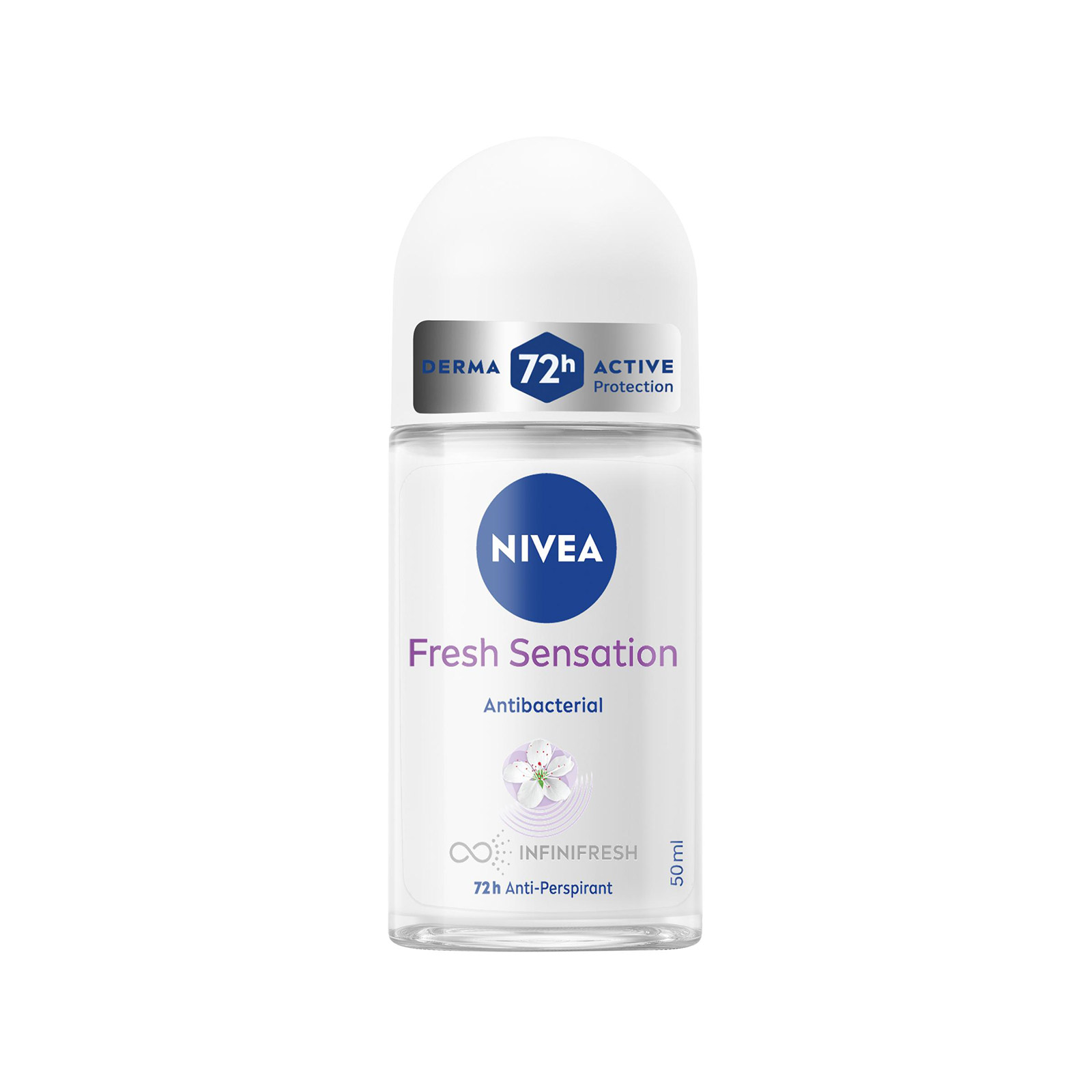 Nivea αποσμητικό roll on γυναικειο fresh sensation 50ml εικόνα 1