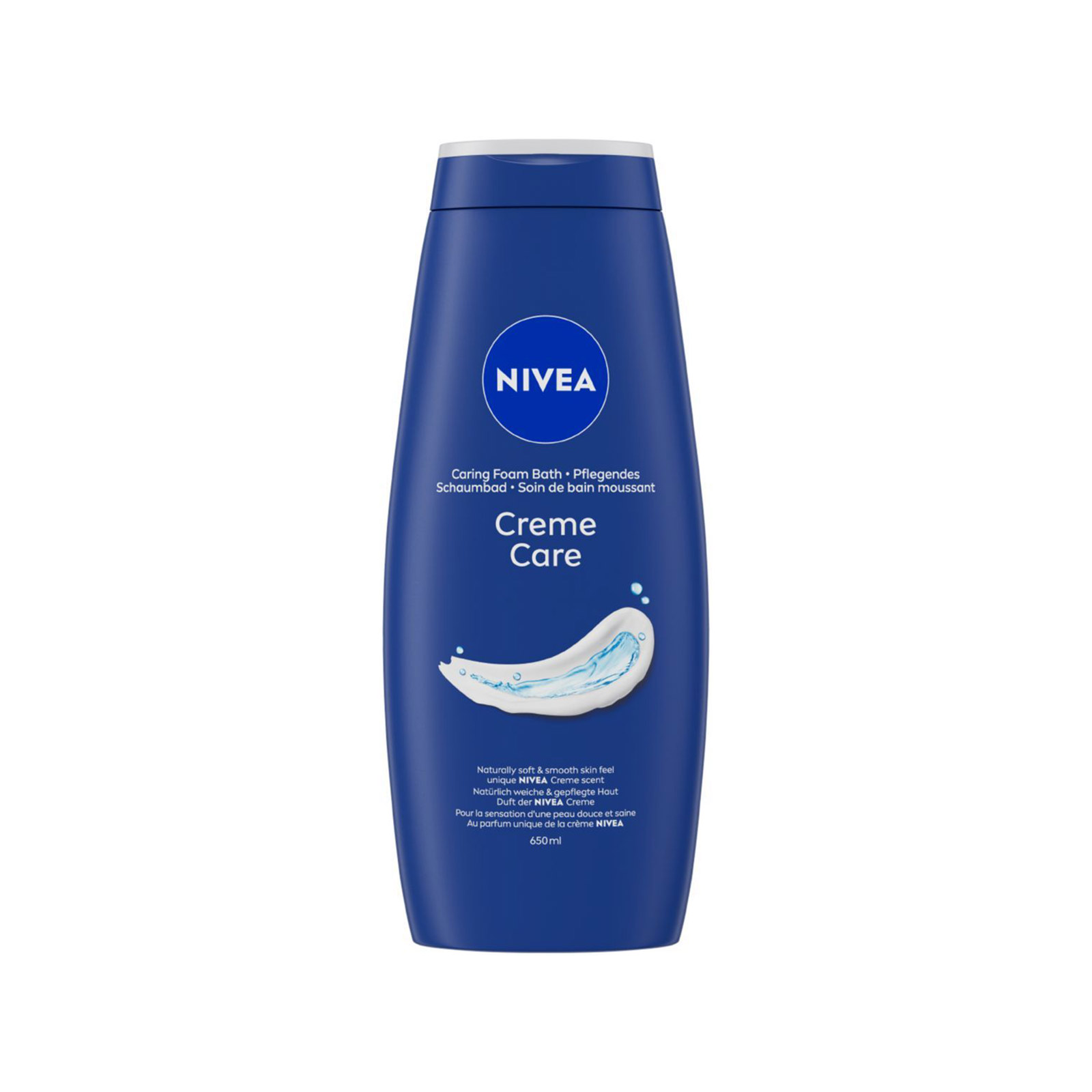 Nivea Creme Care αφρόλουτρο 650ml εικόνα 1