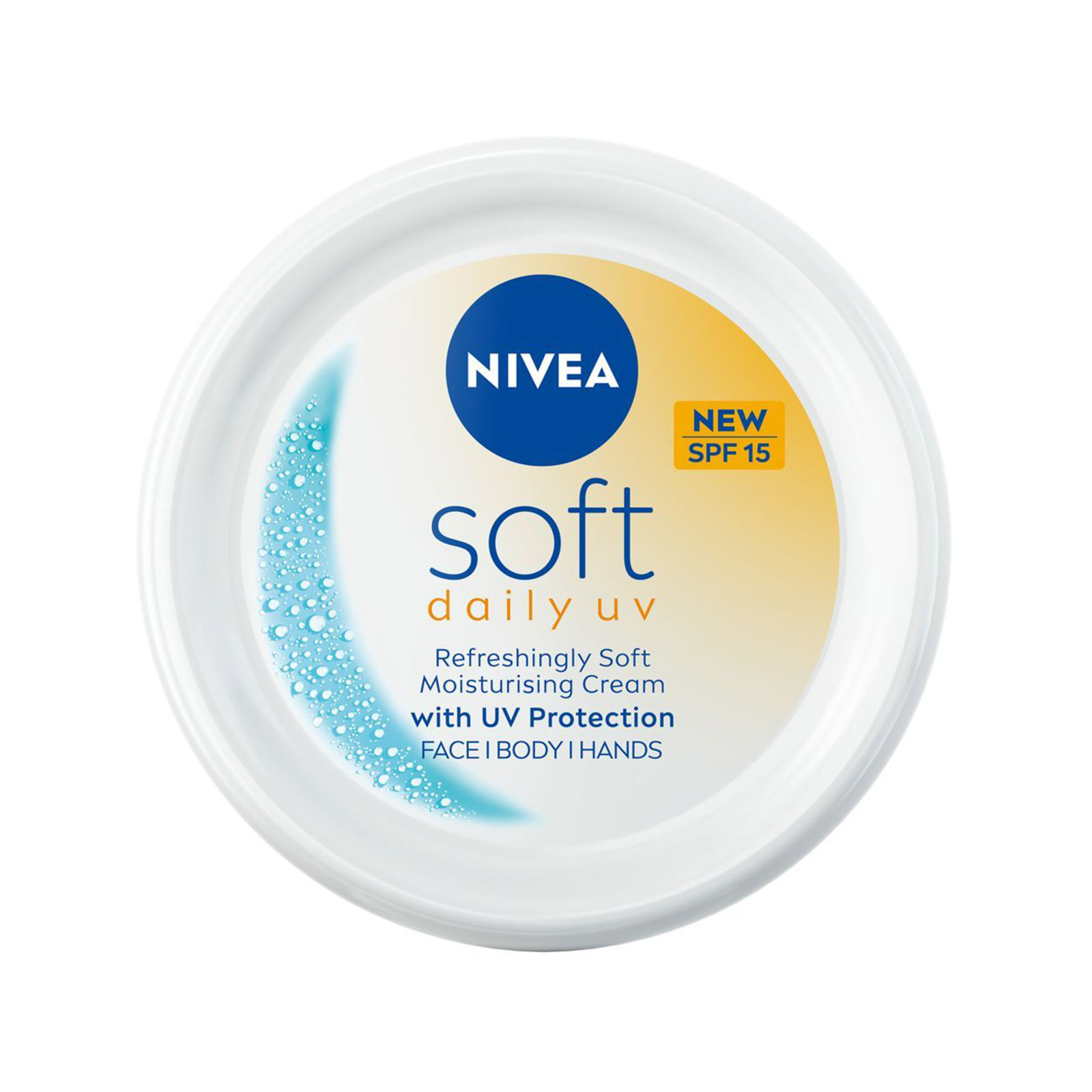 Nivea Soft daily UV κρέμα χεριών & σώματος 100ml εικόνα 1