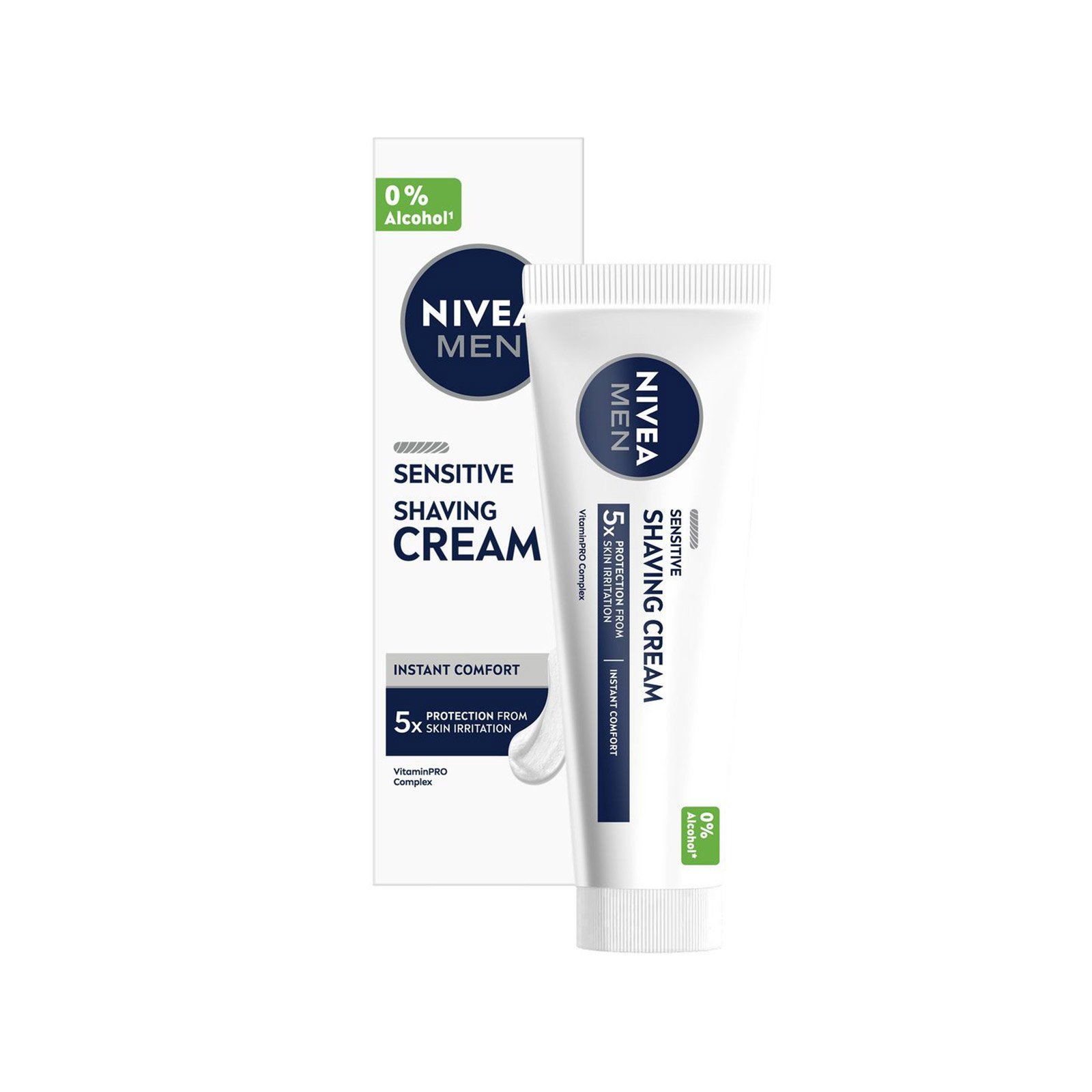 Nivea Men κρέμα ξυρίσματος sensitive 100ml εικόνα 1