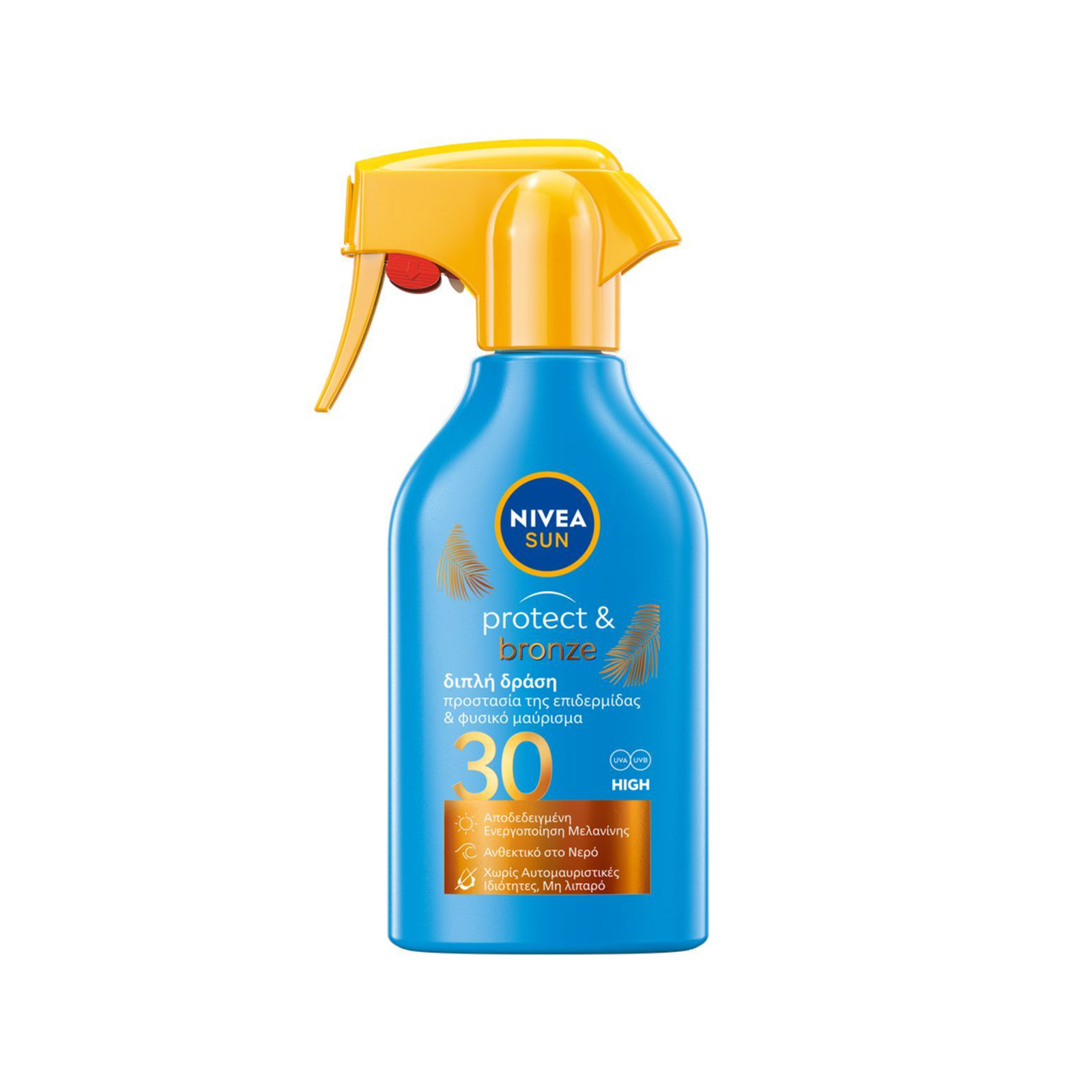Nivea Sun Protect & Bronze αντηλιακό spray SPF30 250ml εικόνα 1
