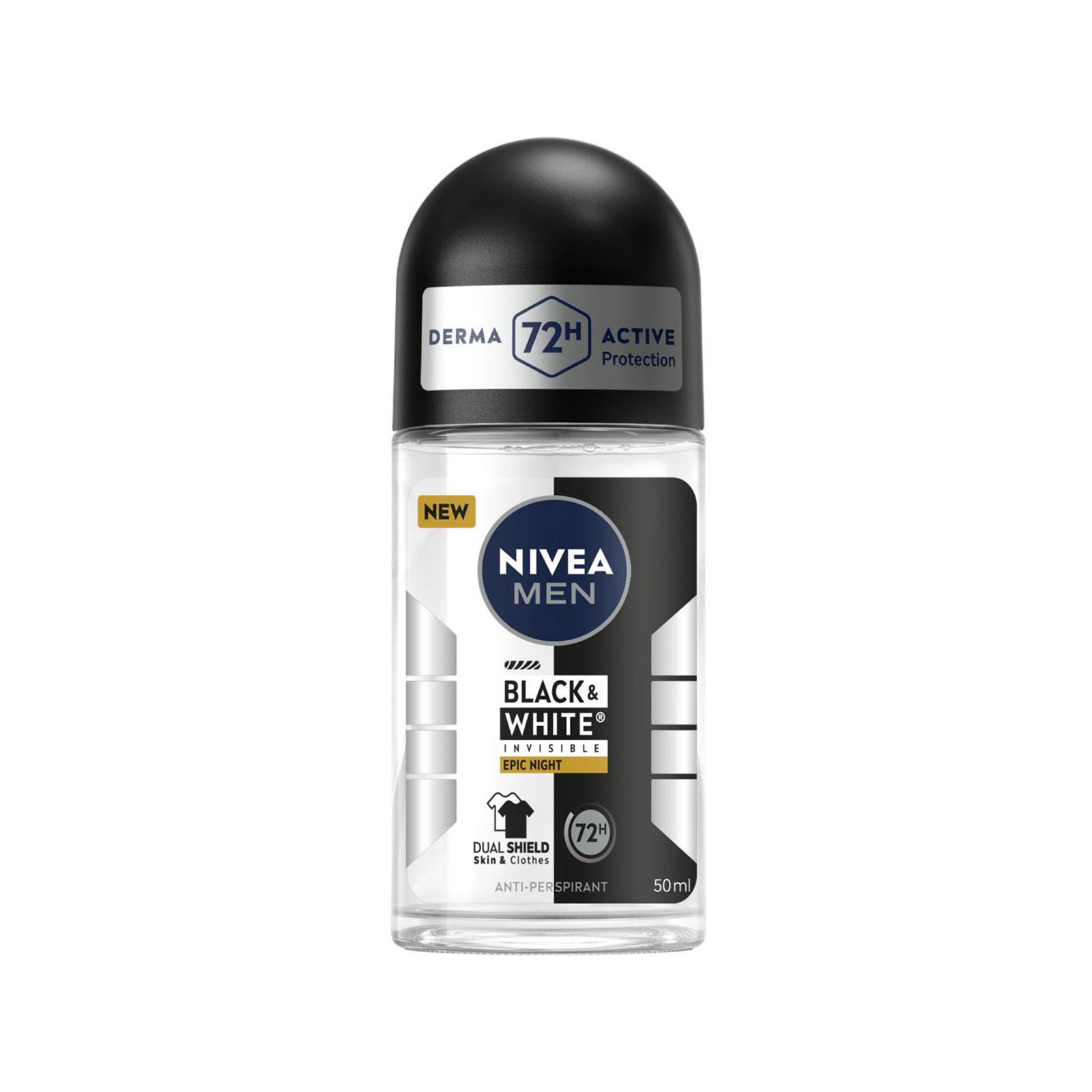 Nivea αποσμητικό roll on epic night 50ml εικόνα 1