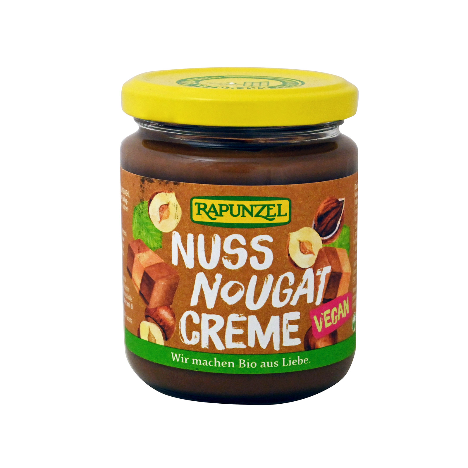 Rapunzel spreadable nuss nougat 250g image 1