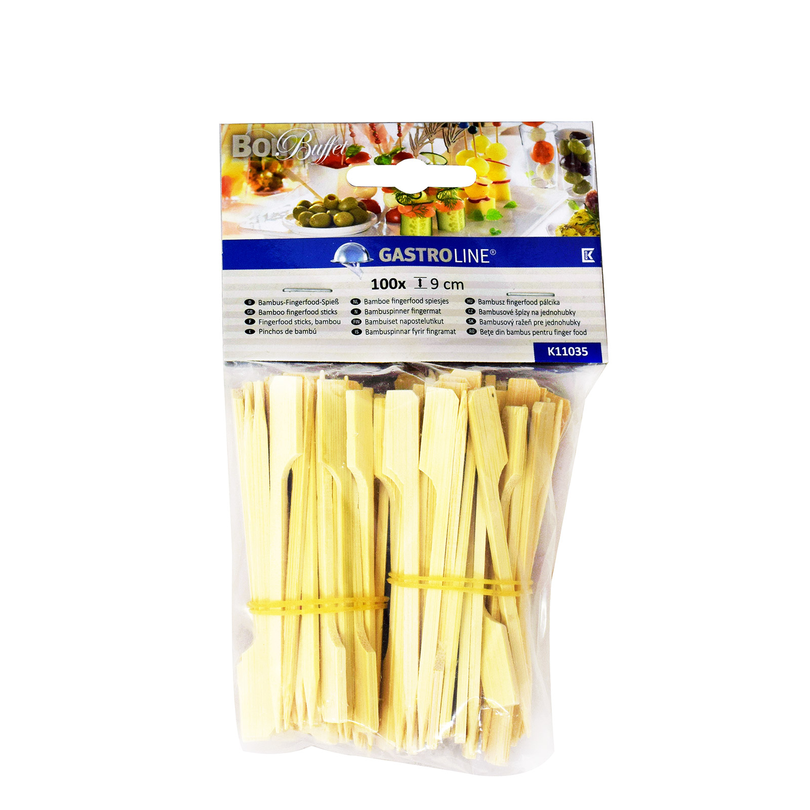 Kogler Gastroline στικ μπαμπού 9εκ 100τεμ εικόνα 1
