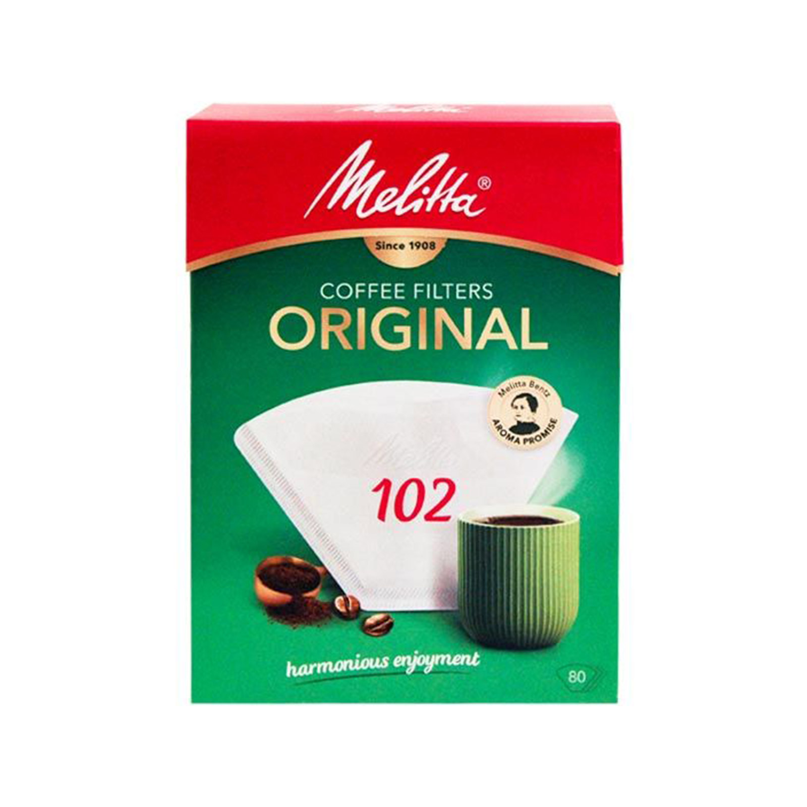 Melitta 102 φίλτρα καφέ 80τεμ εικόνα 1