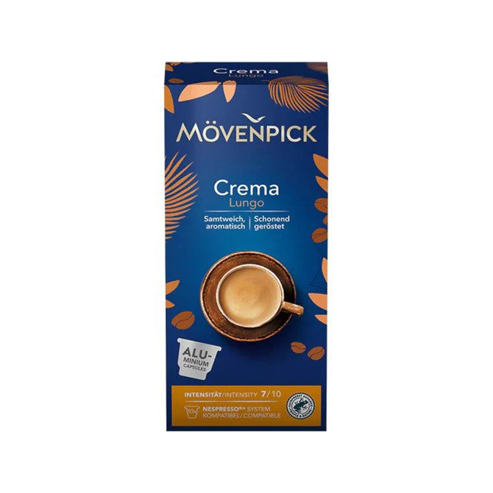 Movenpick καφές espresso σε κάψουλες crema lungo 57g εικόνα 1