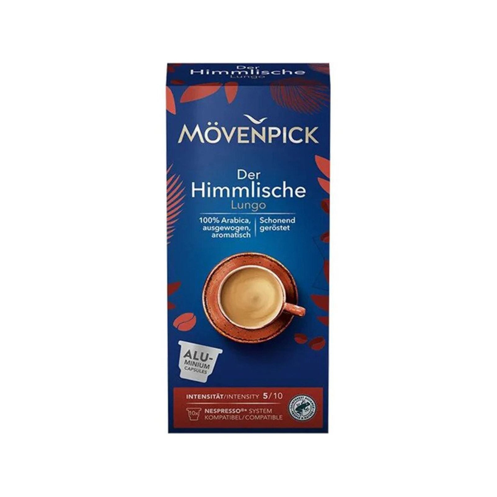Movenpick Der Himmlische καφές espresso σε κάψουλες lungo 57g εικόνα 1