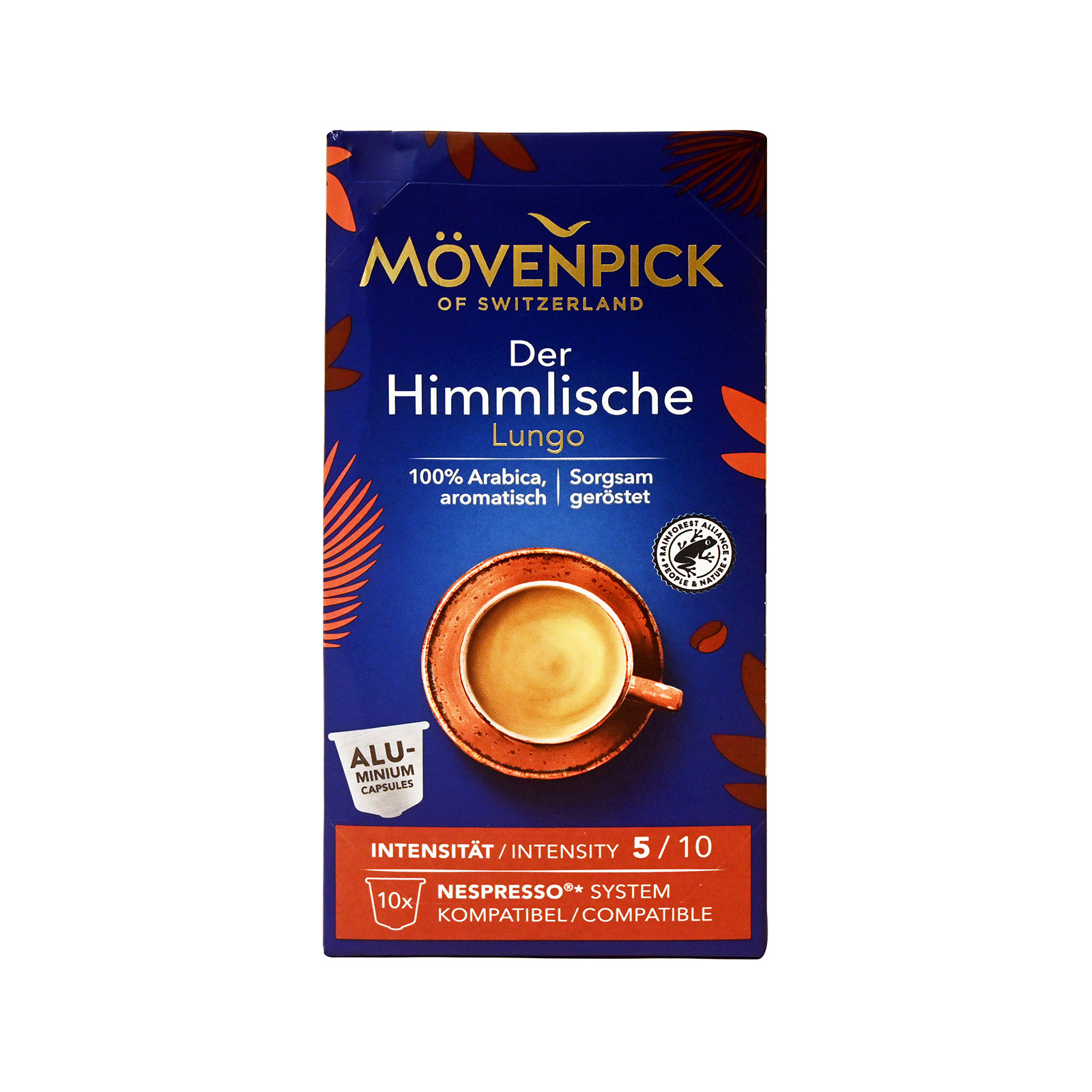 Movenpick Der Himmlische καφές espresso σε κάψουλες lungo 57g εικόνα 1