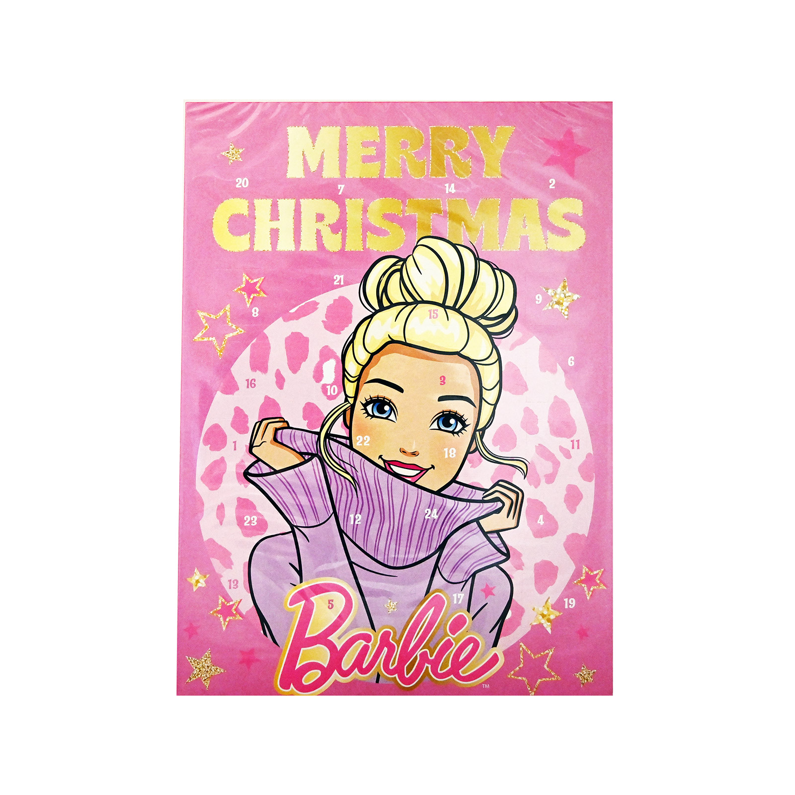 Windel Barbie chocolate advent calendar Merry Christmas 75g image 1