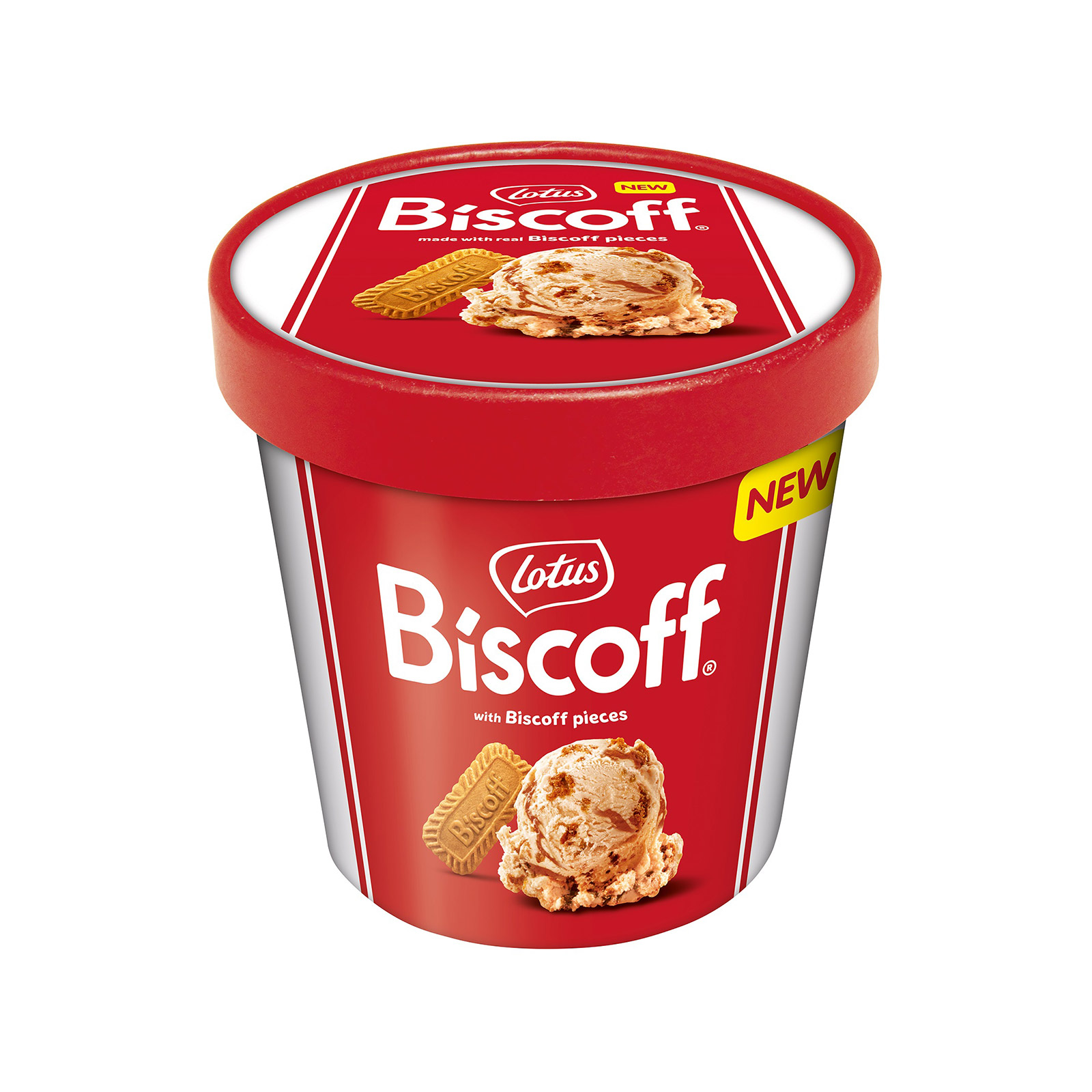 Lotus Biscoff παγωτό 425ml εικόνα 1