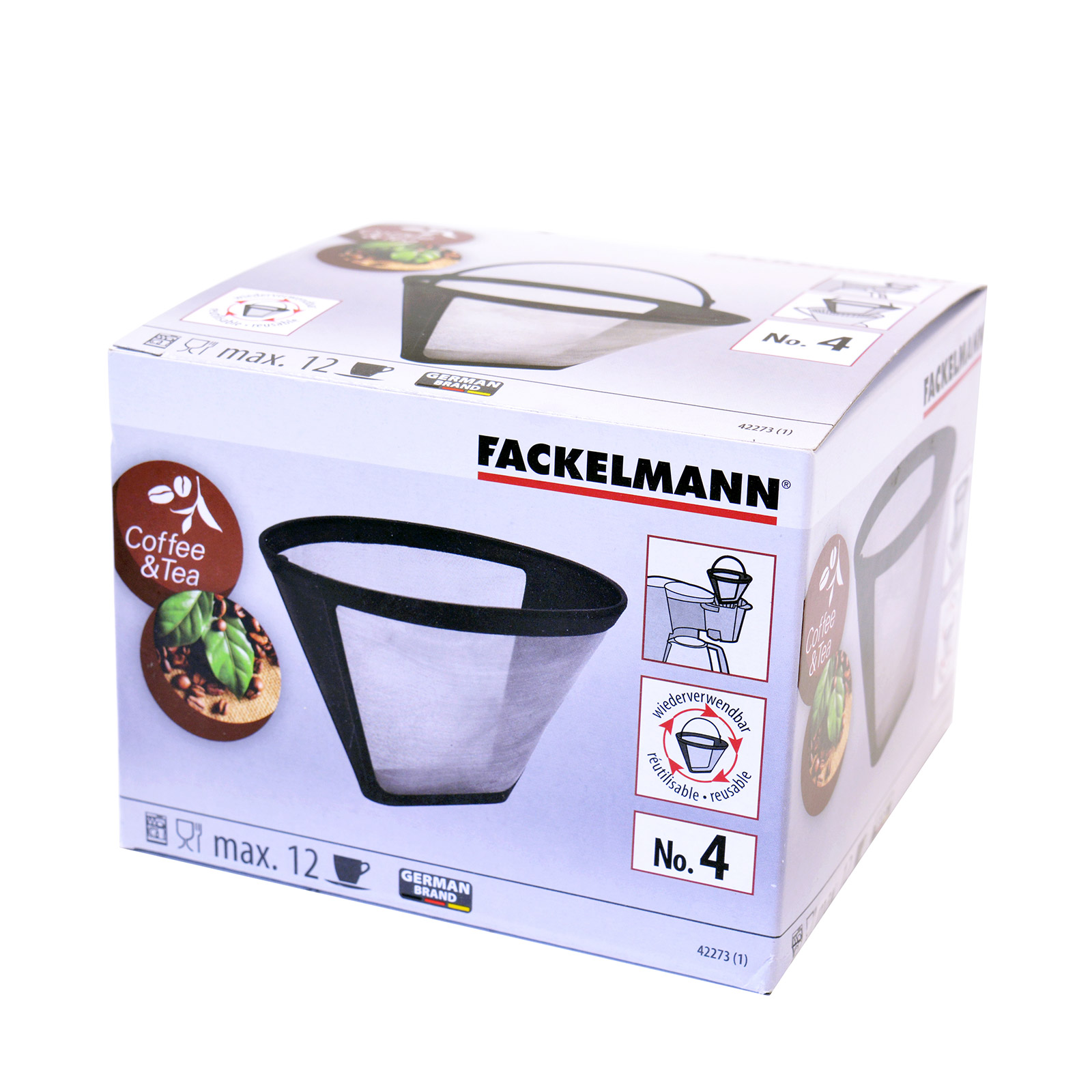Fackelmann φίλτρο καφέ / τσαγιού πολλαπλών χρήσεων εικόνα 1