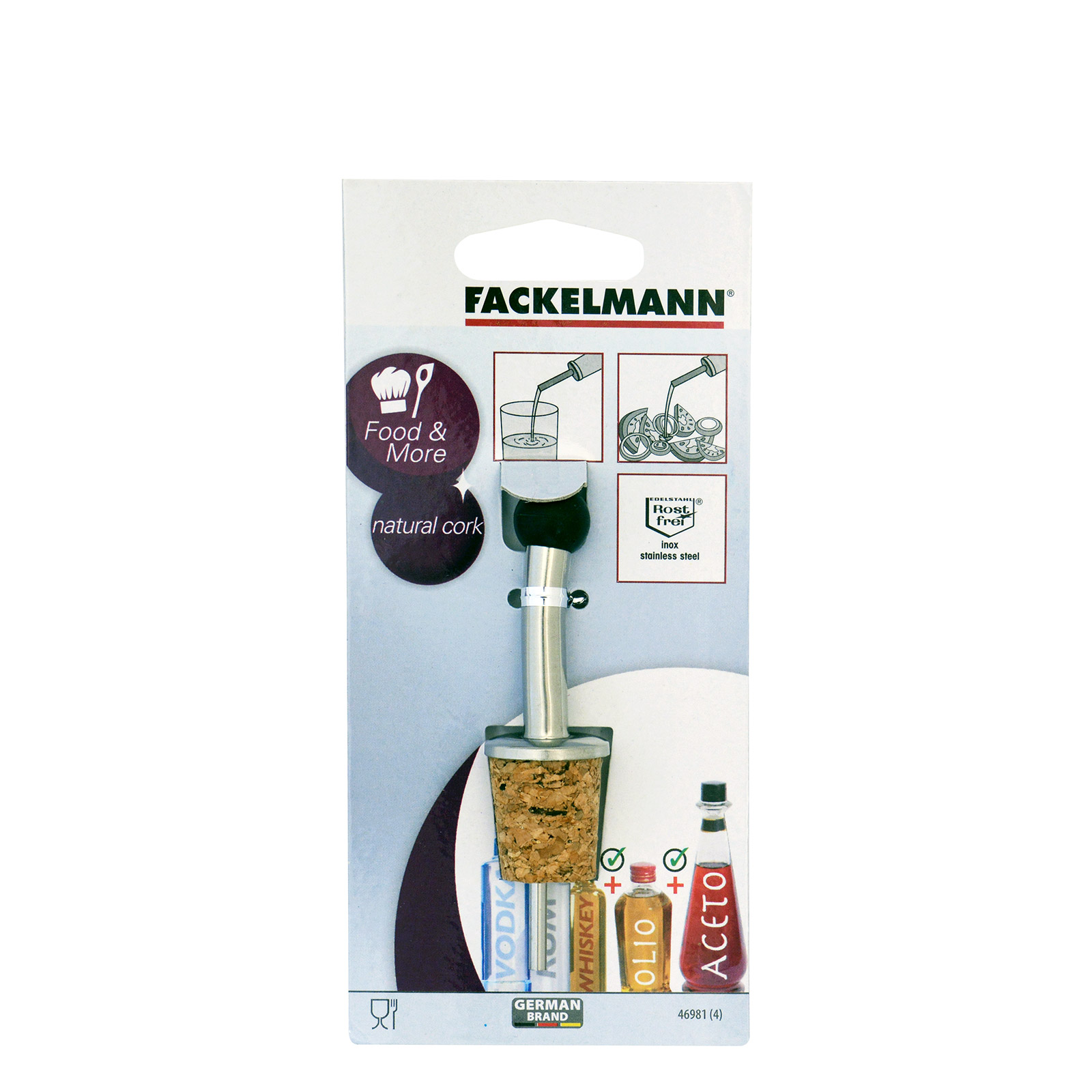 Fackelmann κεραστήρι (πασπαλιστής) με καπάκι εικόνα 1