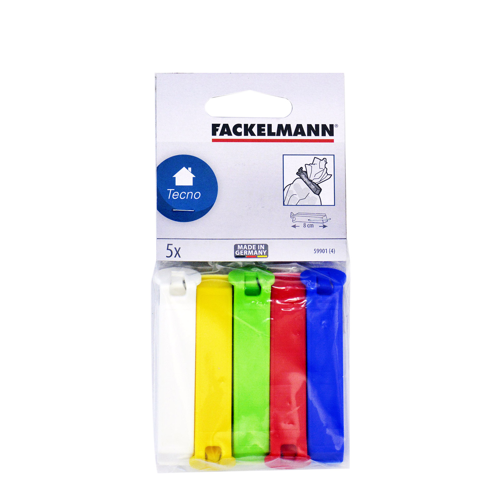 Fackelmann μανταλάκι αποθήκευσης τροφίμων 5τεμ εικόνα 1