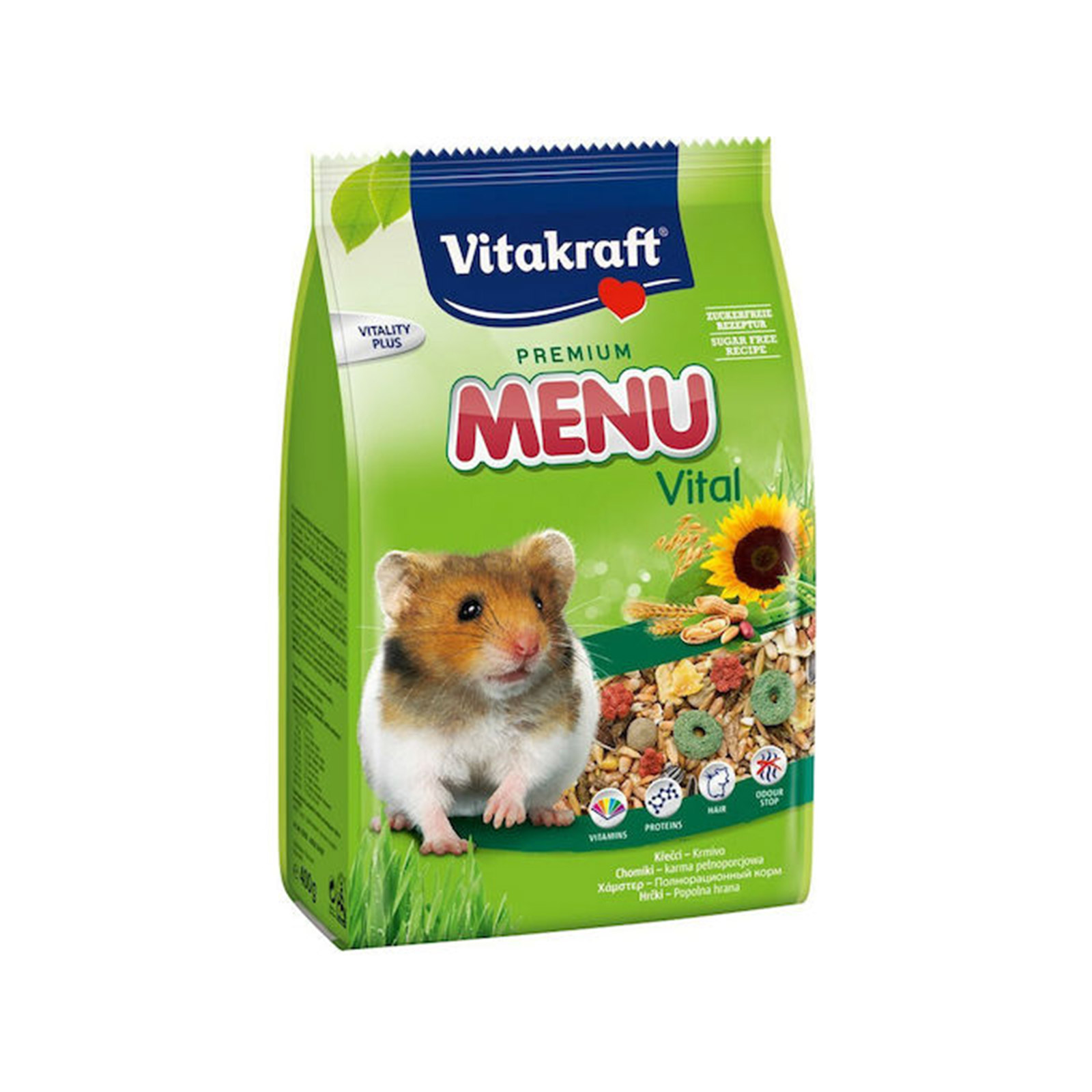 Vitakraft Premium Menu τροφή χάμστερ vital 500g εικόνα 1
