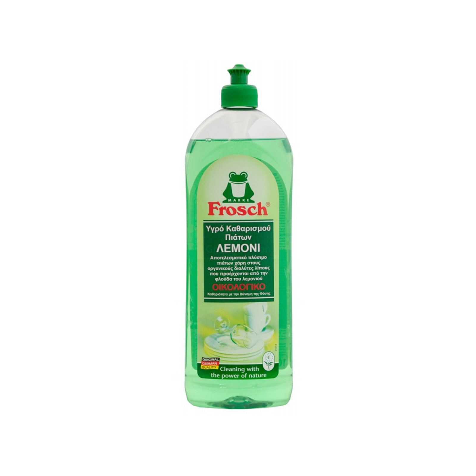 Frosch υγρό πιάτων για πλύσιμο στο χέρι λεμόνι 750ml εικόνα 1