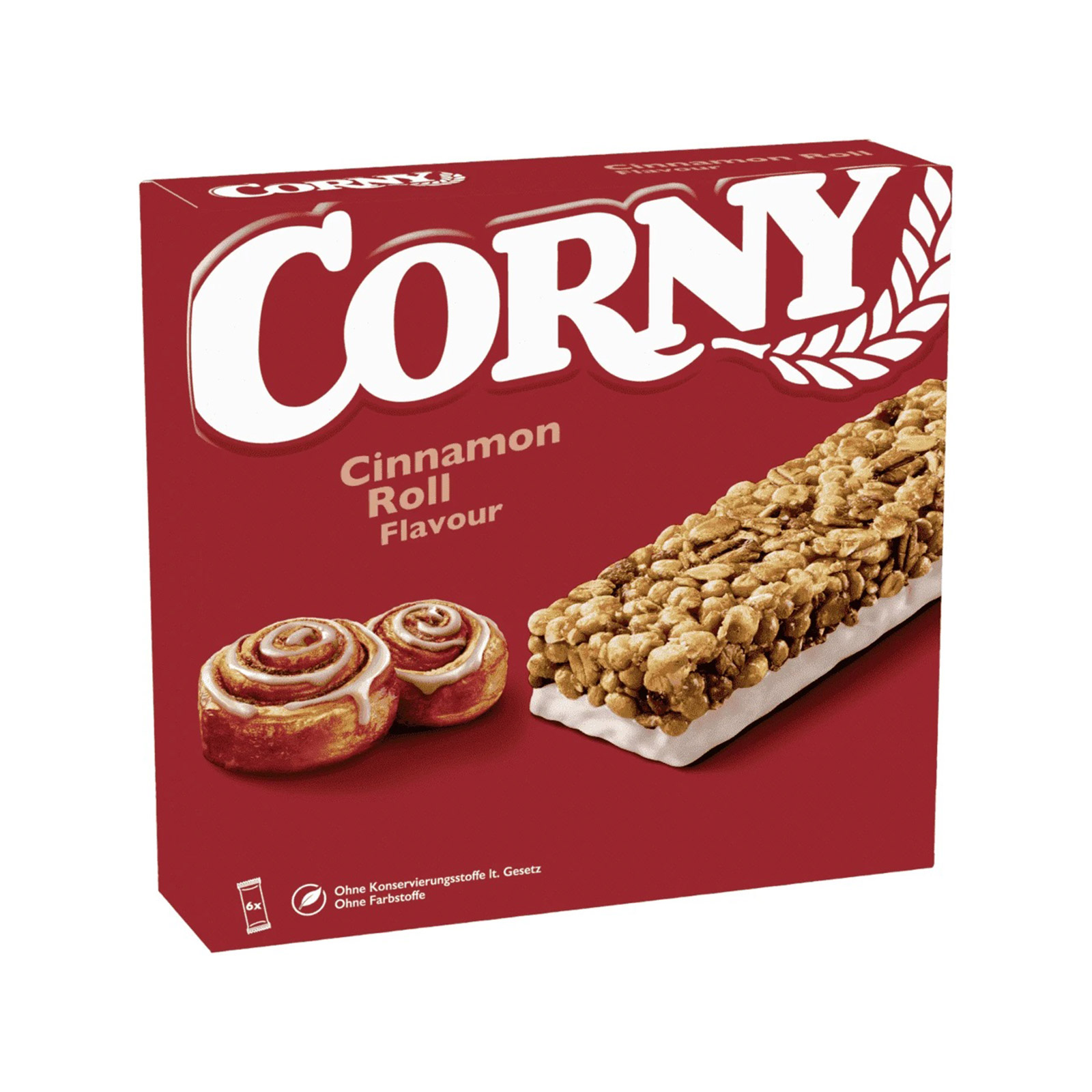 Corny μπάρα cinnamon roll flavour 6x23g εικόνα 1