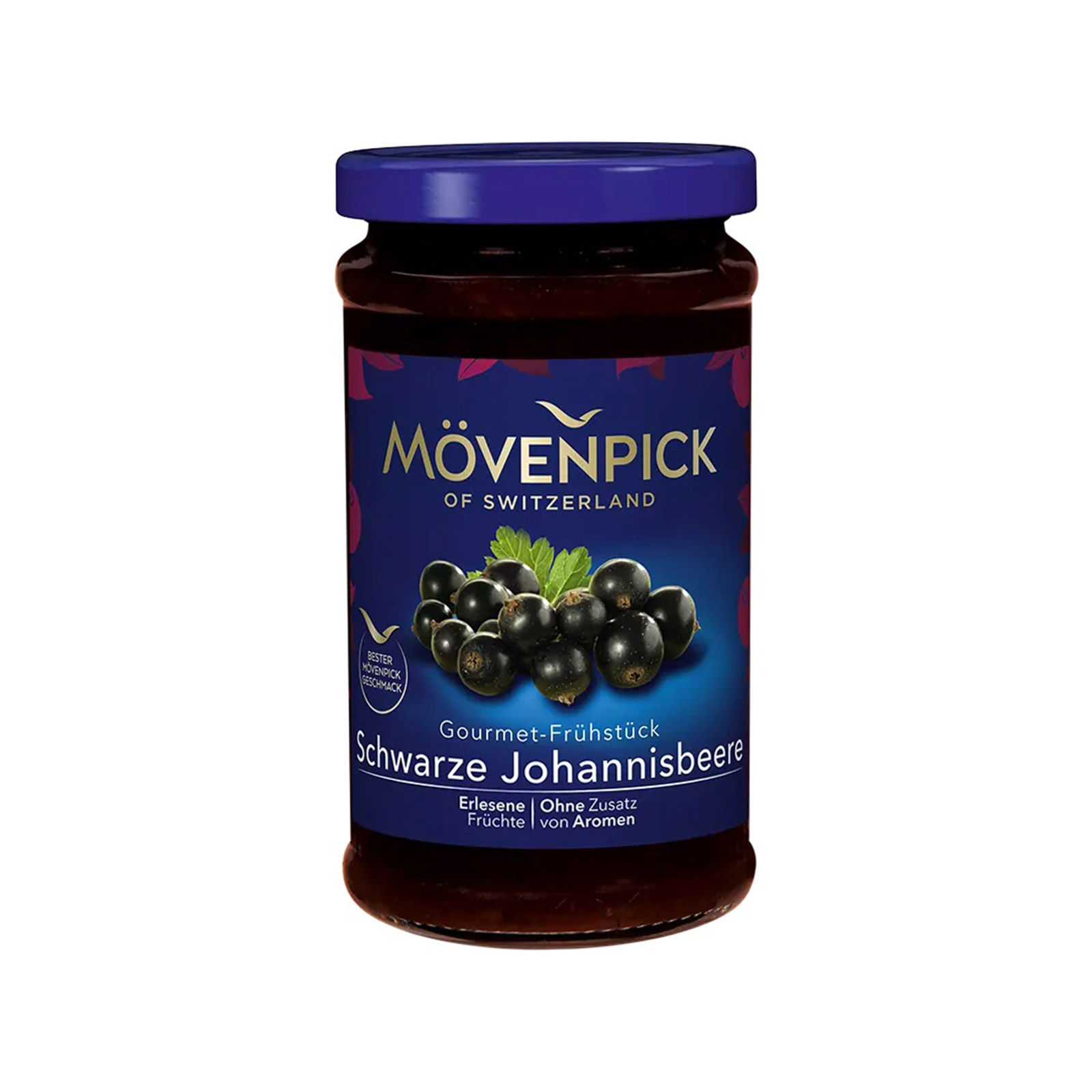 Movenpick μαρμελάδα μαύρο φραγκοστάφυλο 250g εικόνα 1