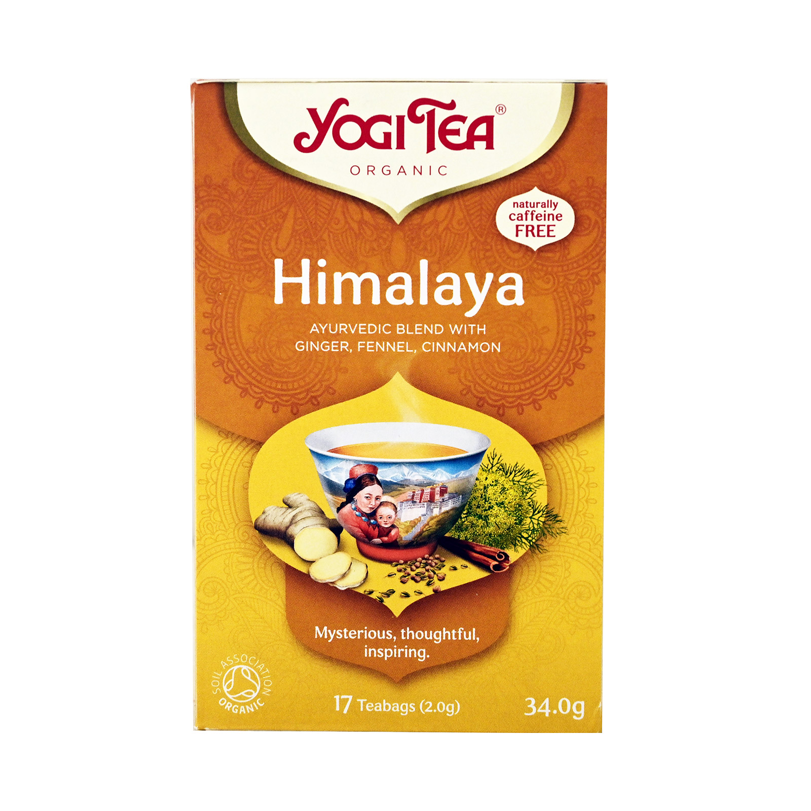 Yogi Tea Himalaya αφέψημα μπαχαρικών αγιουβέρδα 17φακ εικόνα 1