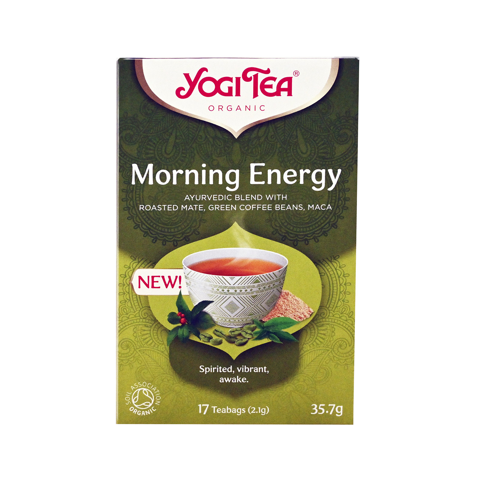 Yogi Tea Morning Energy αφέψημα 17φακ εικόνα 1