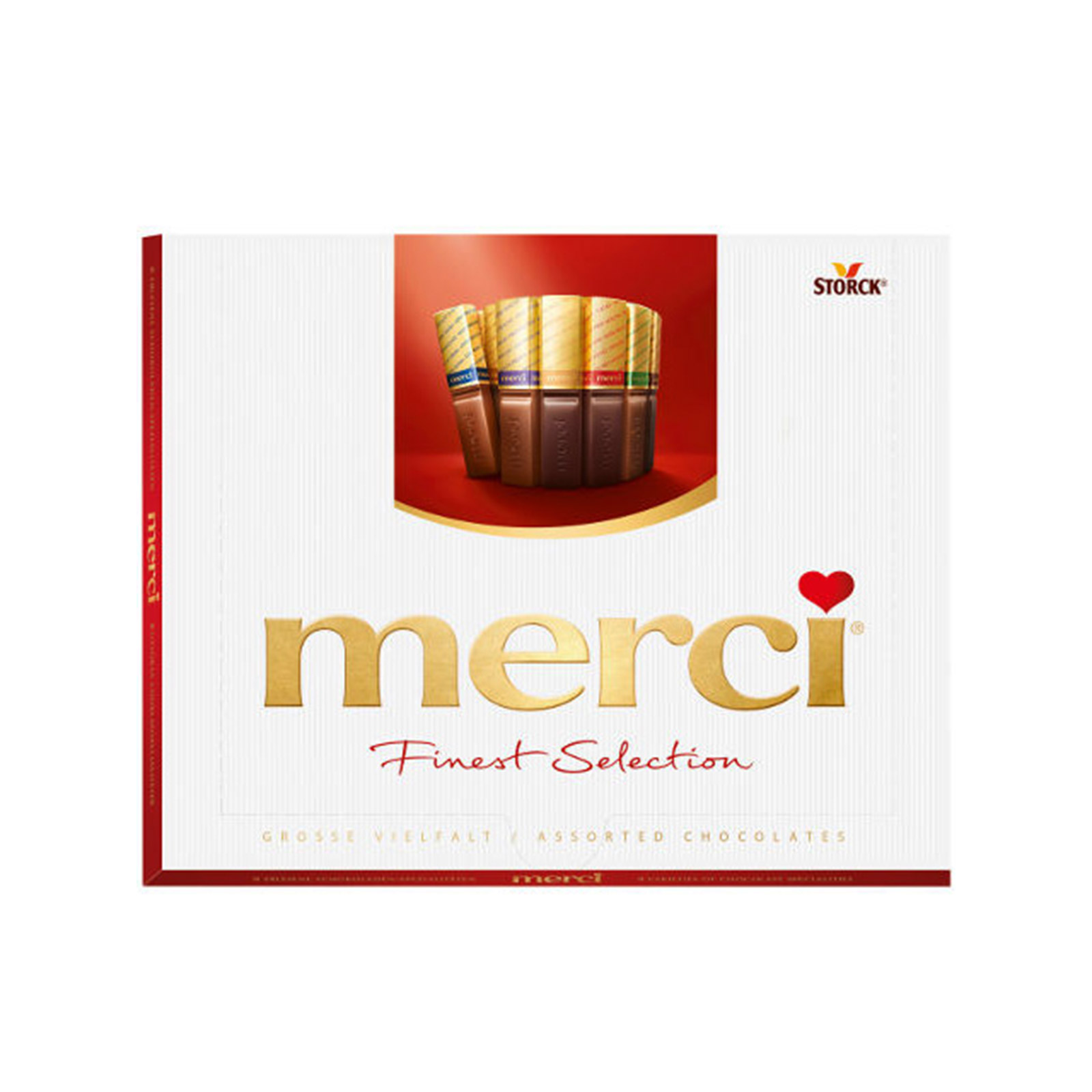 Storck Merci σοκολατάκια assorted finest collection 250g εικόνα 1
