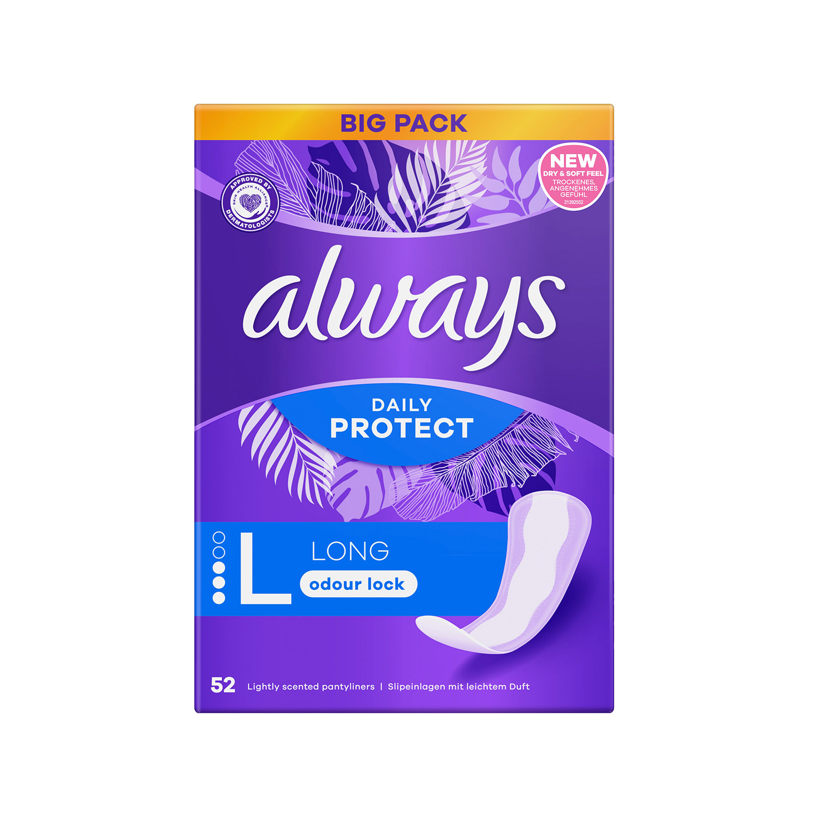 Always Protect σερβιετάκια long 52τεμ εικόνα 1