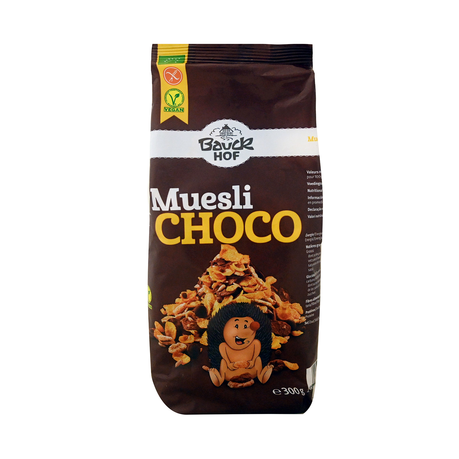 Bauck Hof μούσλι σοκολάτας 300g εικόνα 1