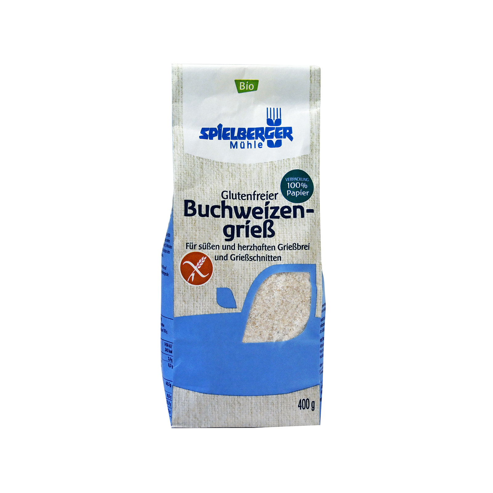 Spielberger σιμιγδάλι φαγόπυρου 400g εικόνα 1