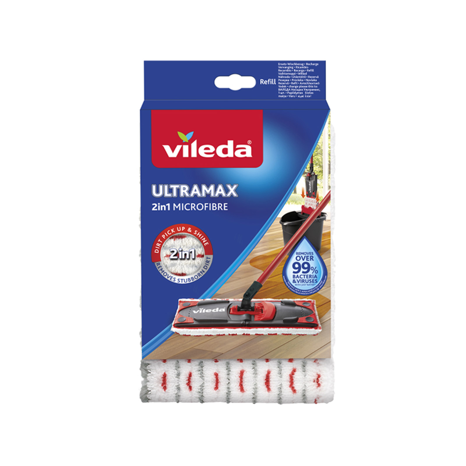 Vileda Ultramax πανί μικροϊνων για πάτωμα εικόνα 1