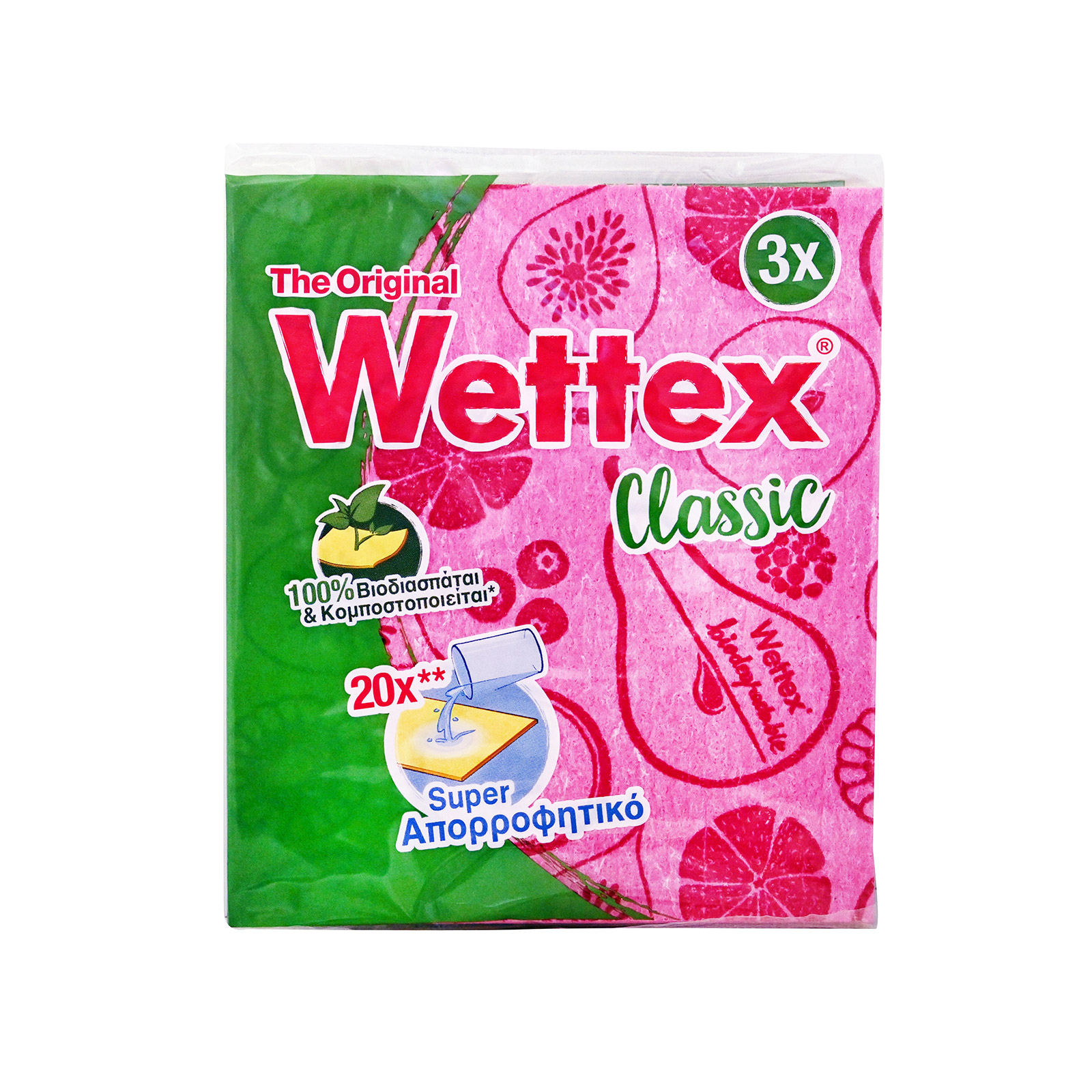 Wettex No.1 σπογγοπετσέτα καθαρισμού classic εικόνα 1