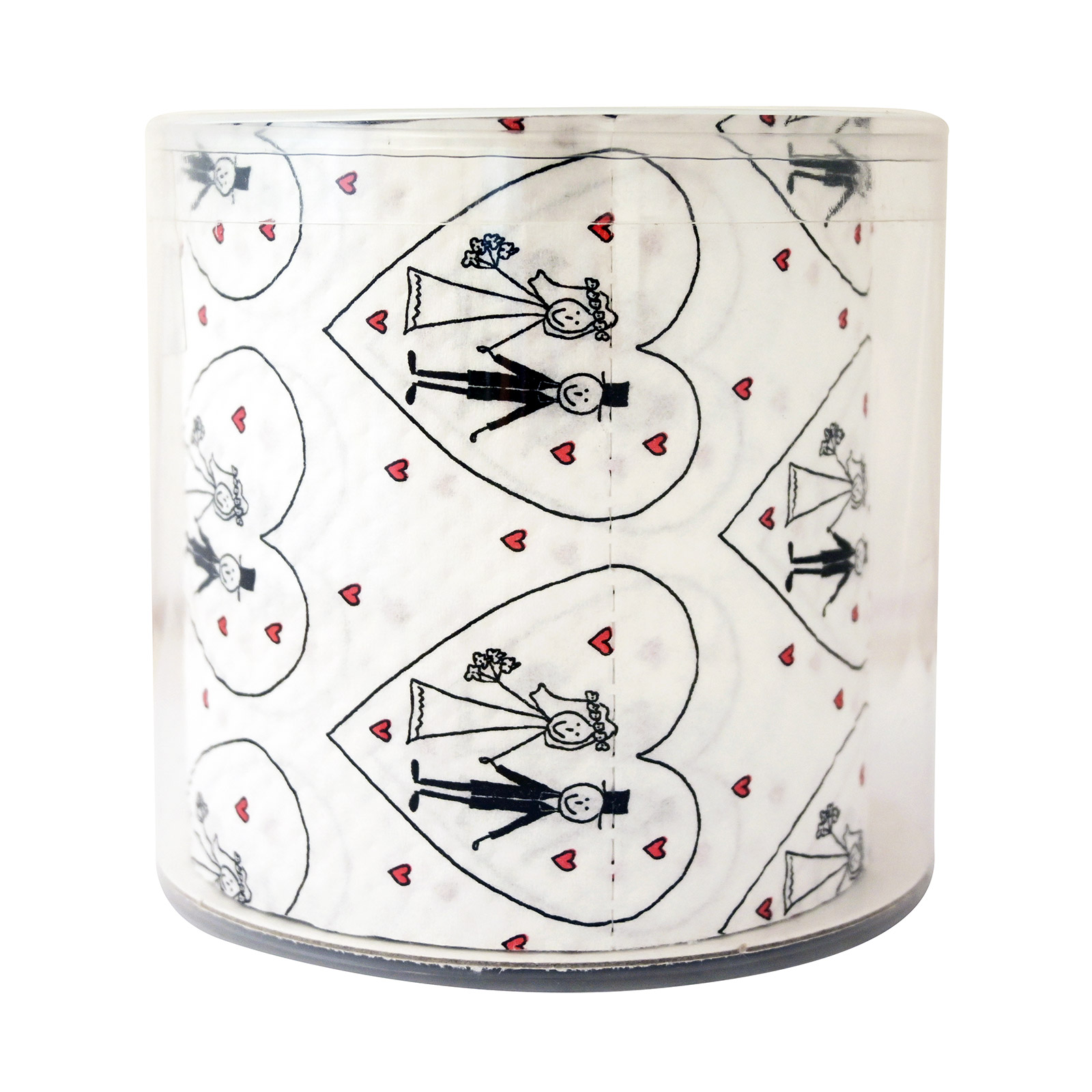 Topi Γαμπρός-νύφη ρολό χαρτί υγείας 155g εικόνα 1