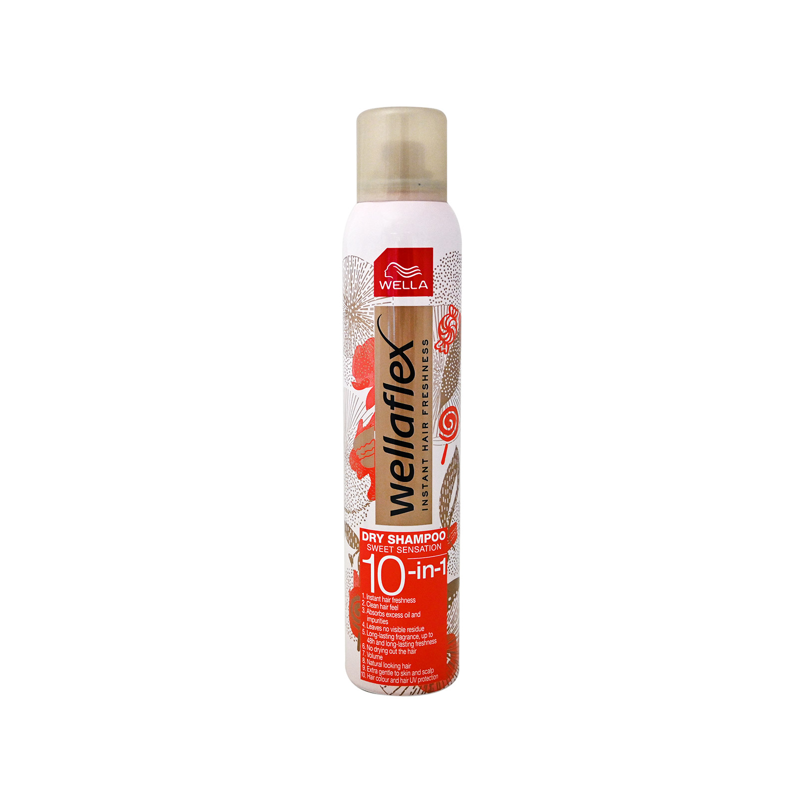 Wella Wellaflex σαμπουάν μαλλιών spray sweet sensation 180ml εικόνα 1