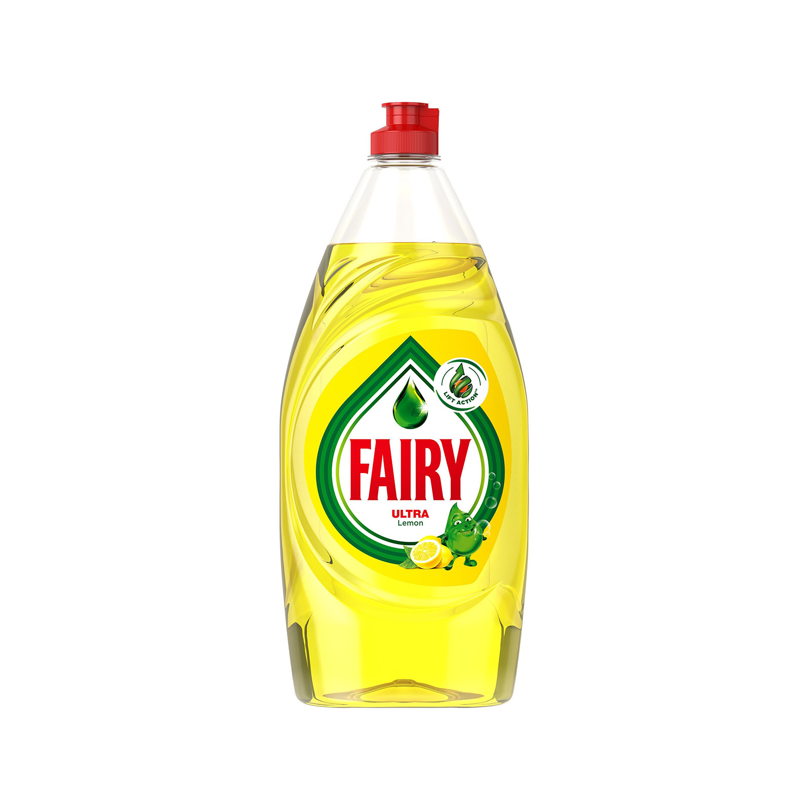 Fairy Ultra υγρό πιάτων για πλύσιμο στο χέρι lemon 900ml εικόνα 1