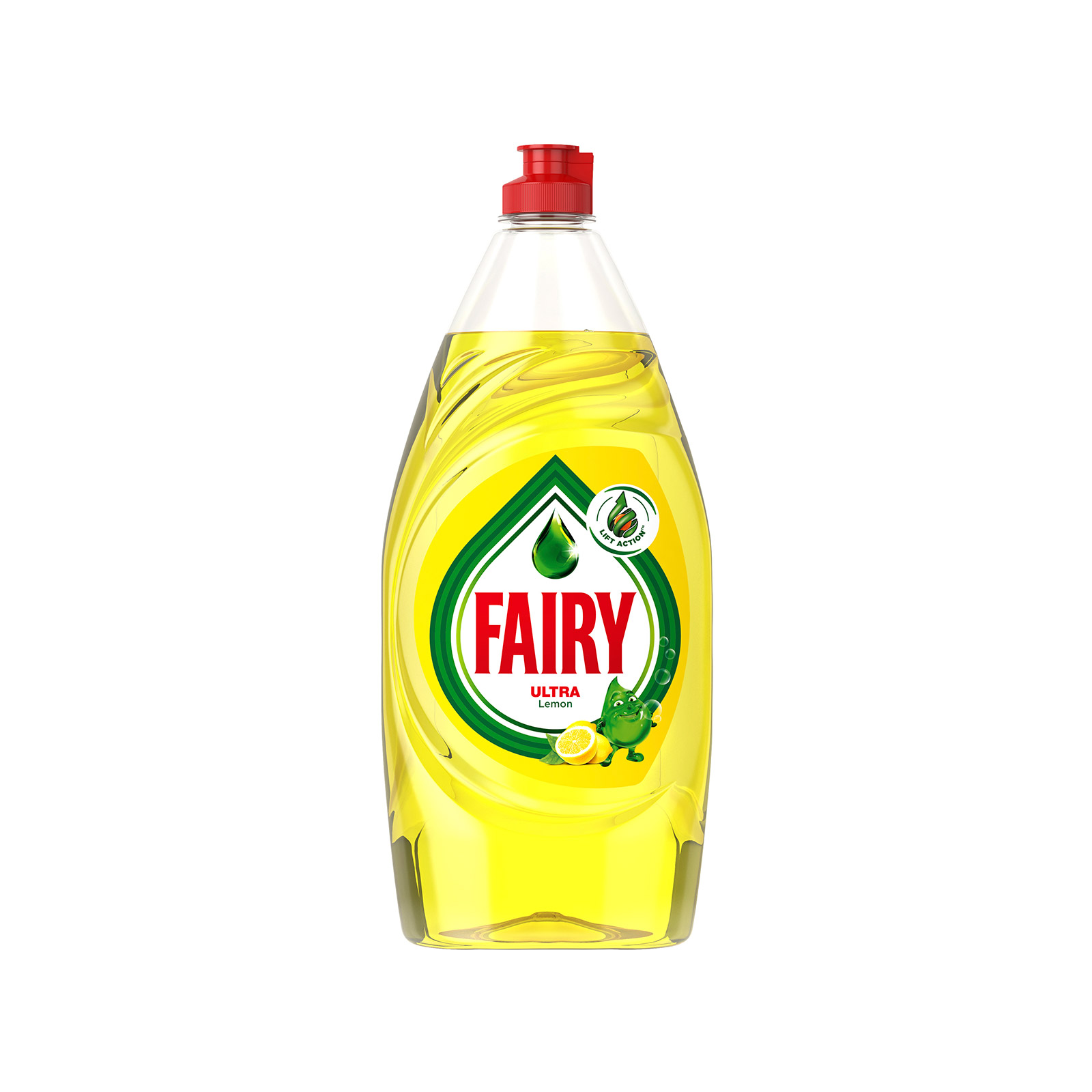 Fairy Ultra υγρό πιάτων για πλύσιμο στο χέρι lemon 900ml εικόνα 1