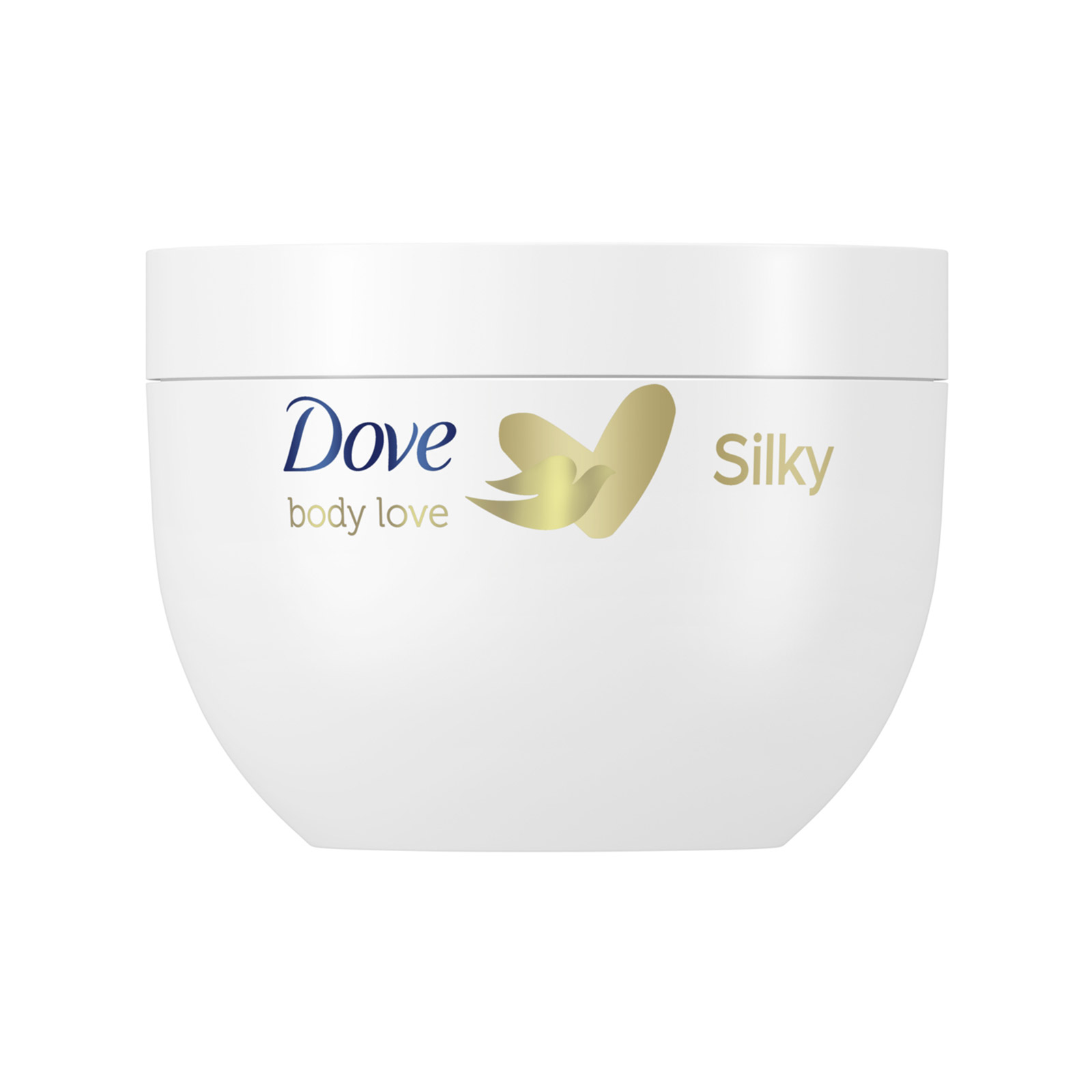 Dove κρέμα σώματος silky 300ml εικόνα 1