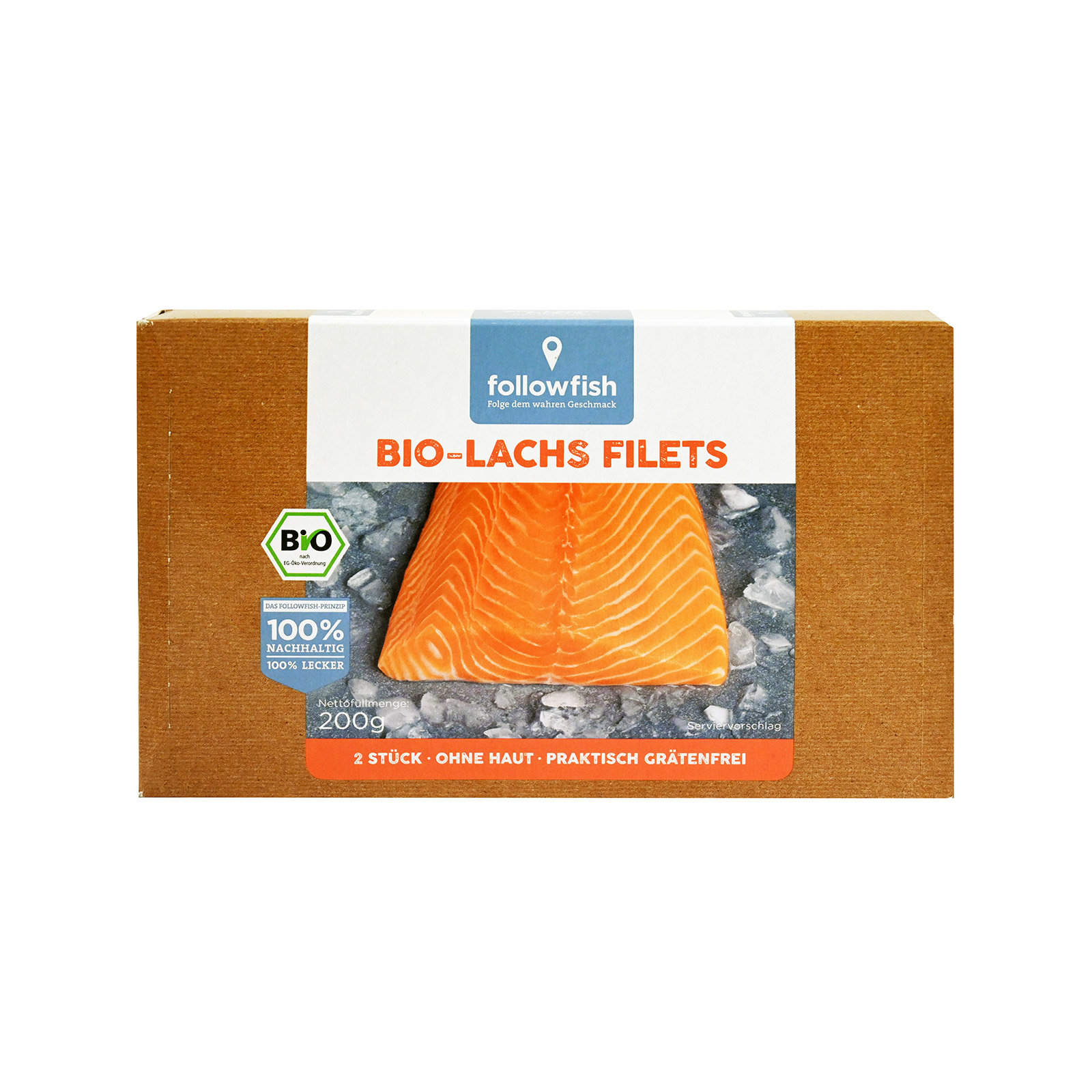 Followfish σολομός φιλέτο 200g εικόνα 1