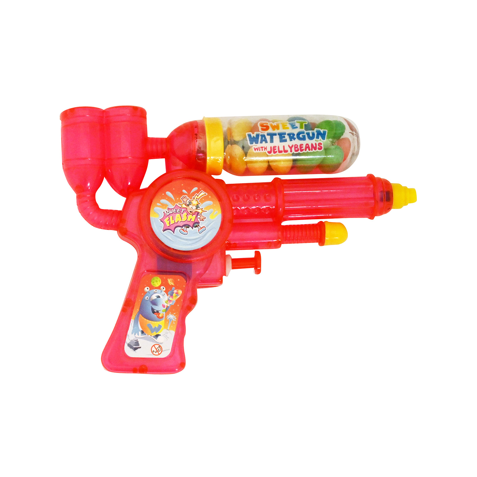 Sweet watergun ζελεδάκια ροζ 20g εικόνα 1