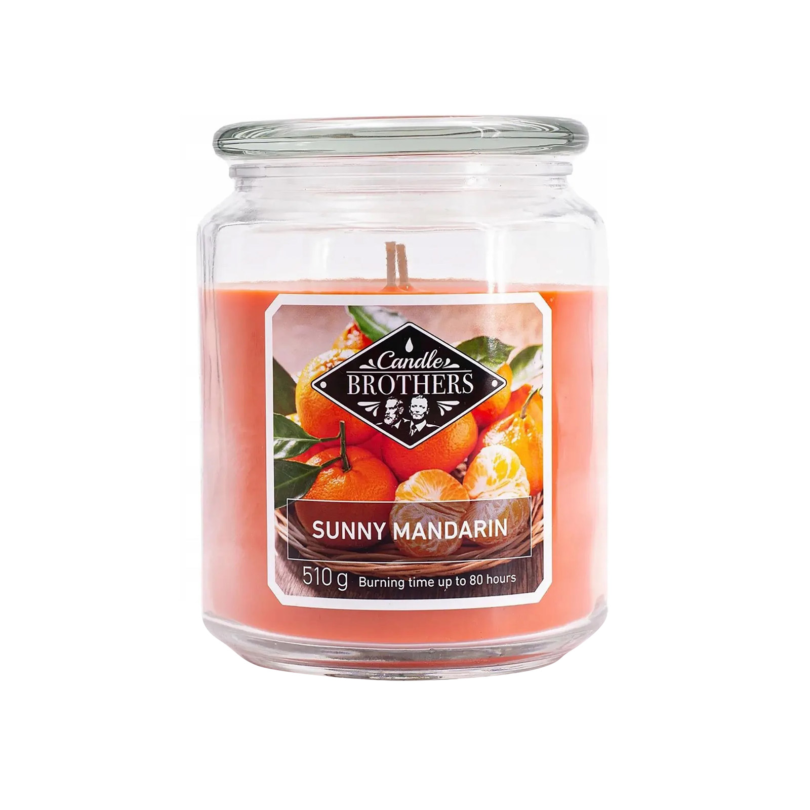 Candle Brothers κερί αρωματικό sunny mandarin 510g εικόνα 1