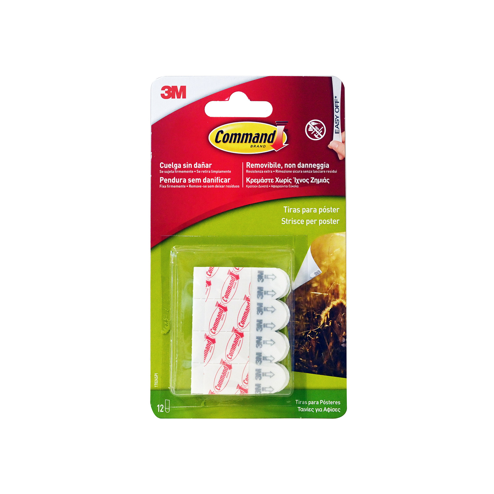 3M Command ταινίες για αφίσες 12τεμ εικόνα 1