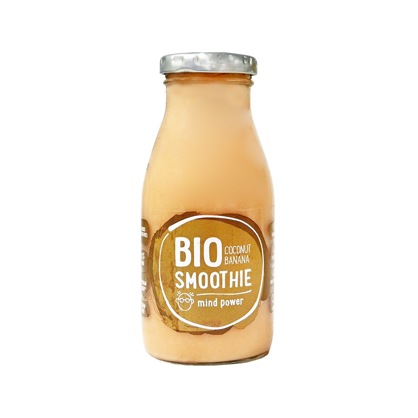 Rudolfs Mind power σνακ smoothie coconut - banana 260ml εικόνα 1