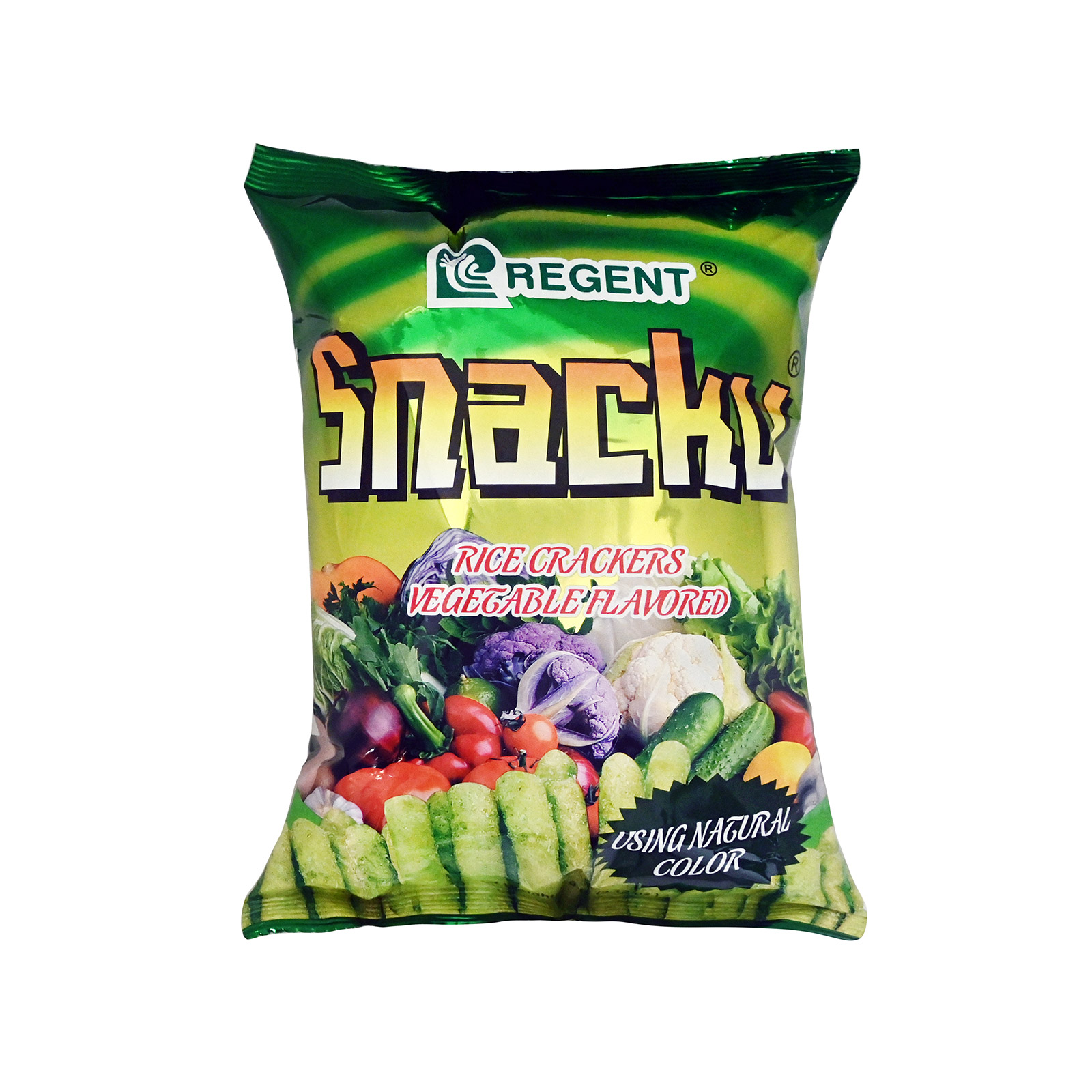 Regent rice crackers vegetable flavored 60g image 1