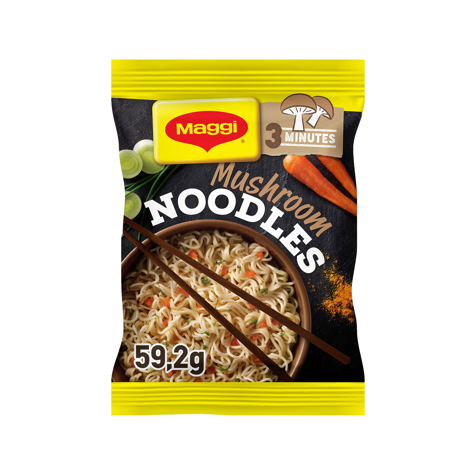 Maggi νουντλς στιγμής μανιτάρια 60g εικόνα 1