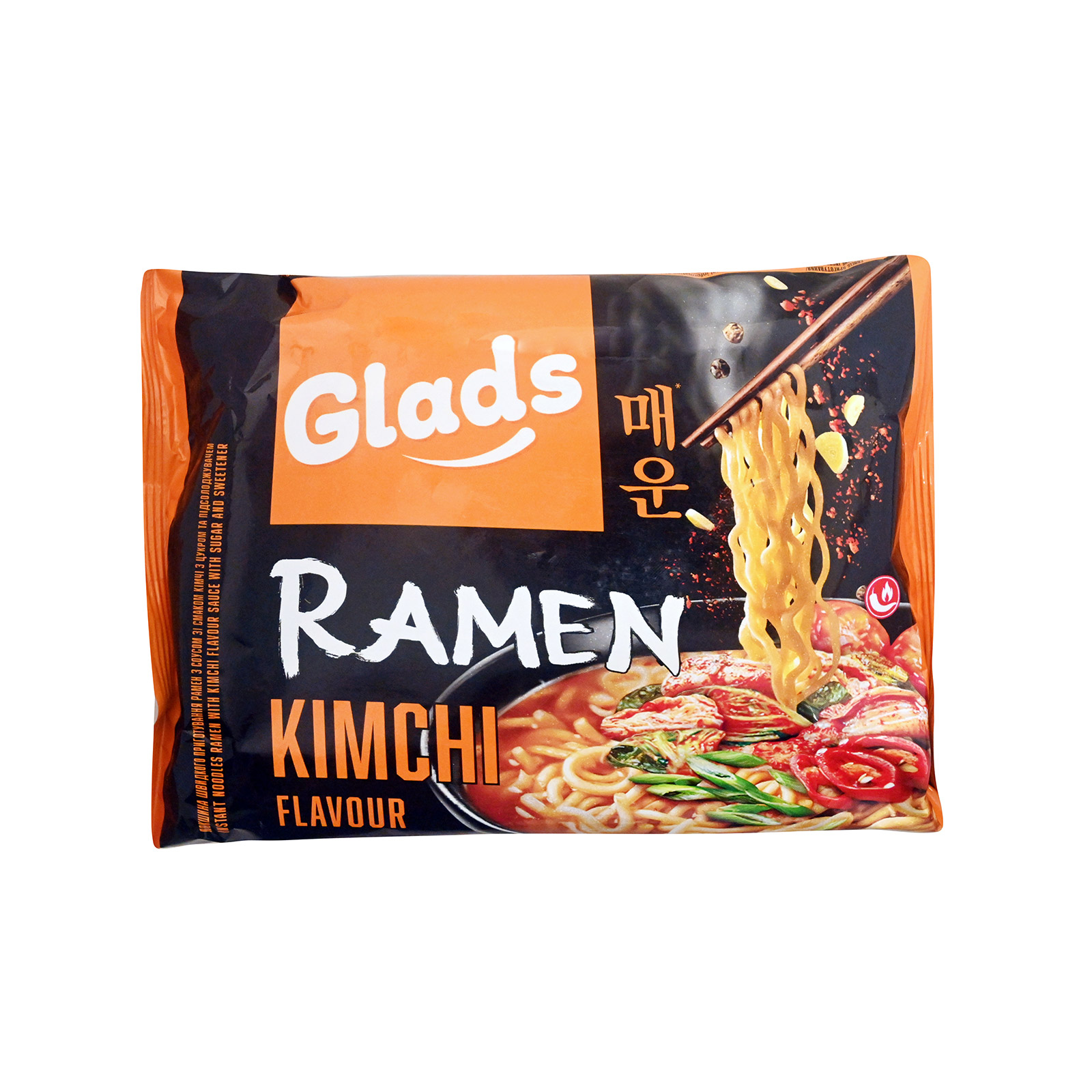 Glads Ramen νουντλς στιγμής γεύση kimchi 105g εικόνα 1