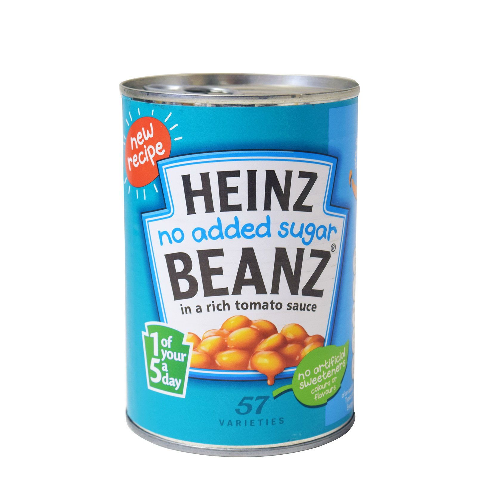 Heinz φασόλια μαγειρεμένα σε σάλτσα τομάτας 415g εικόνα 1