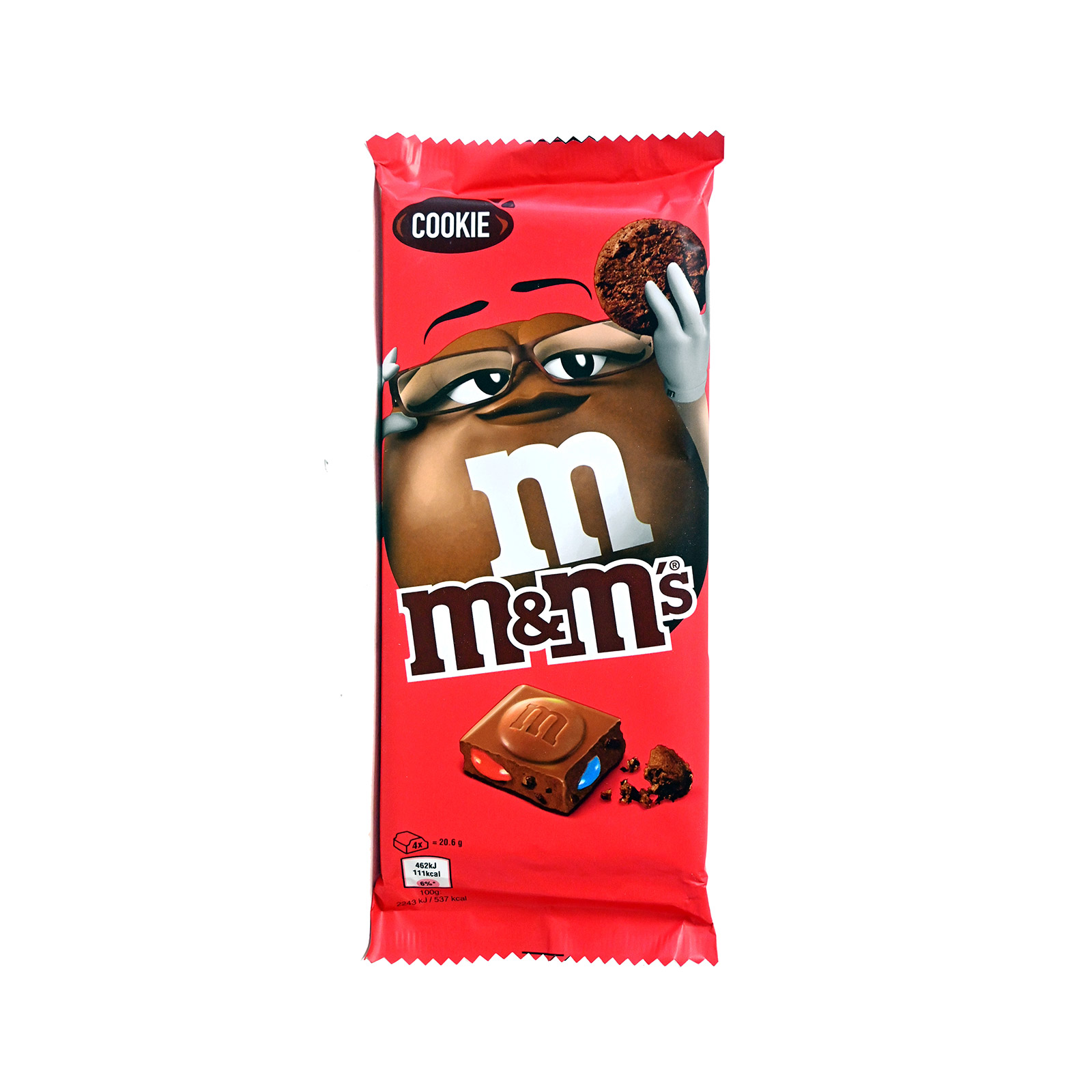 M&M's Tablet Cookie milk chocolate 165g image 1