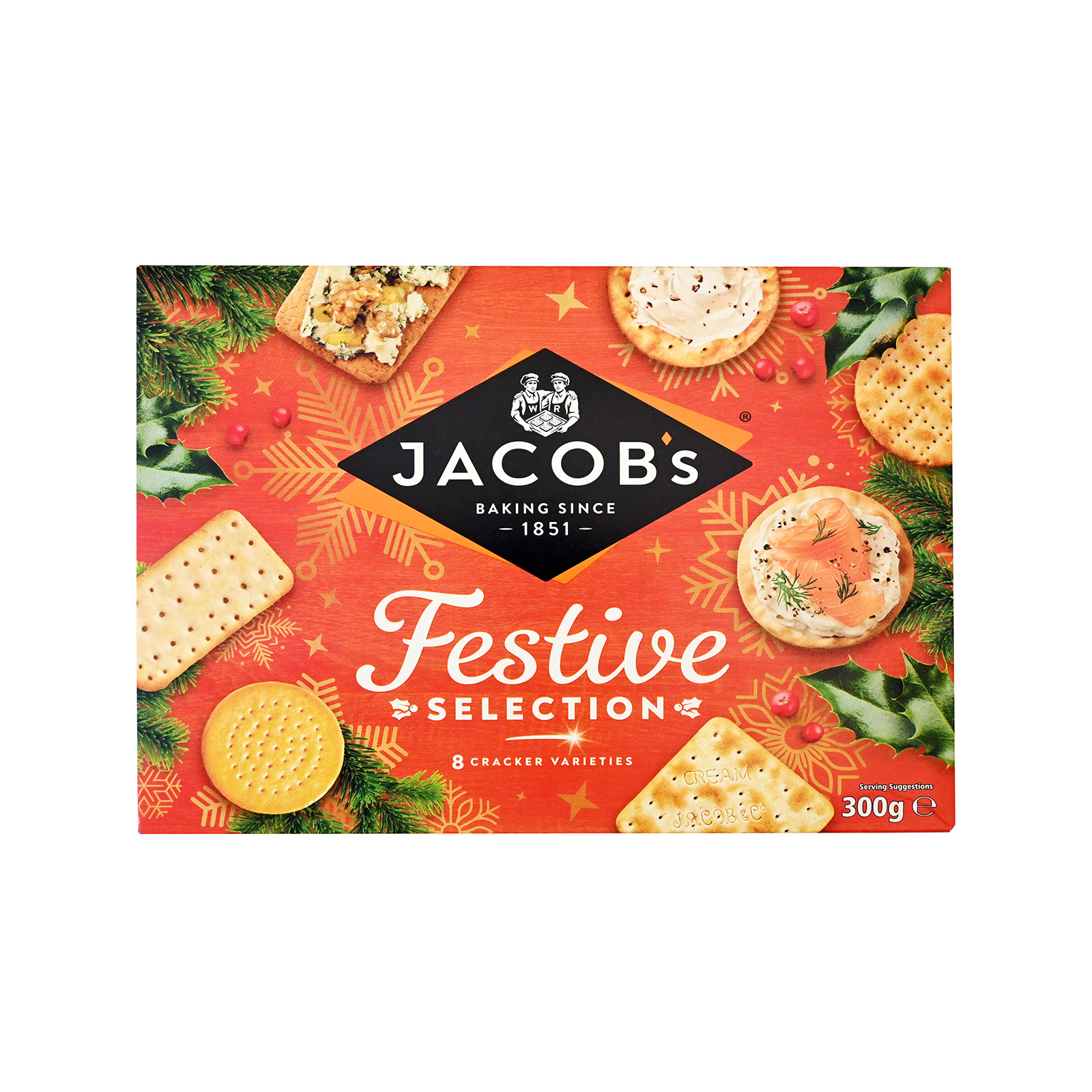 Jacobs Selection κράκερ for cheese 300g εικόνα 1