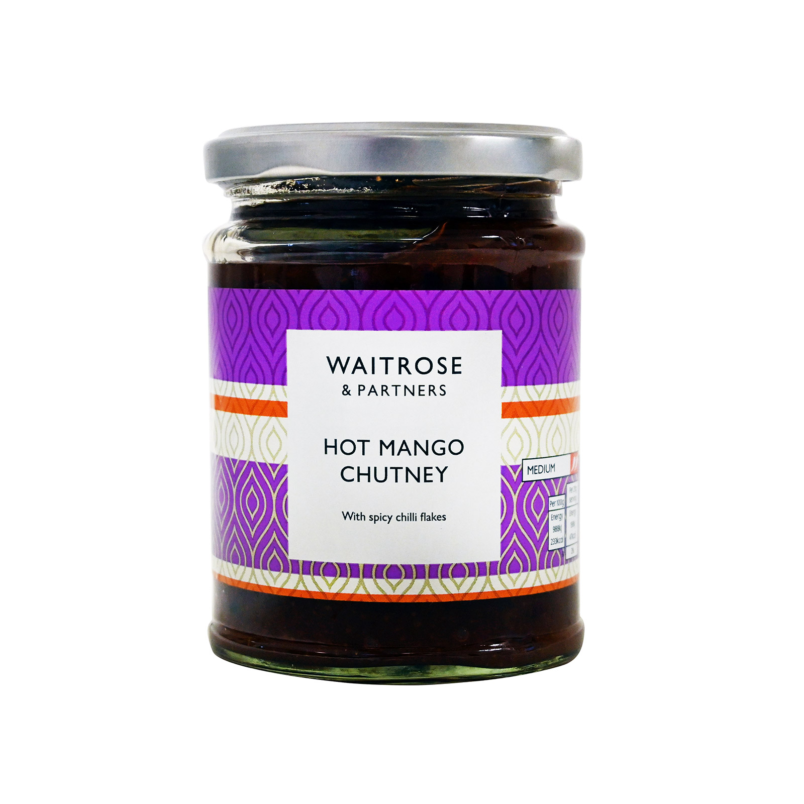Waitrose σάλτσα chutney μάνγκο καυτερό & πικάντικο 350g εικόνα 1