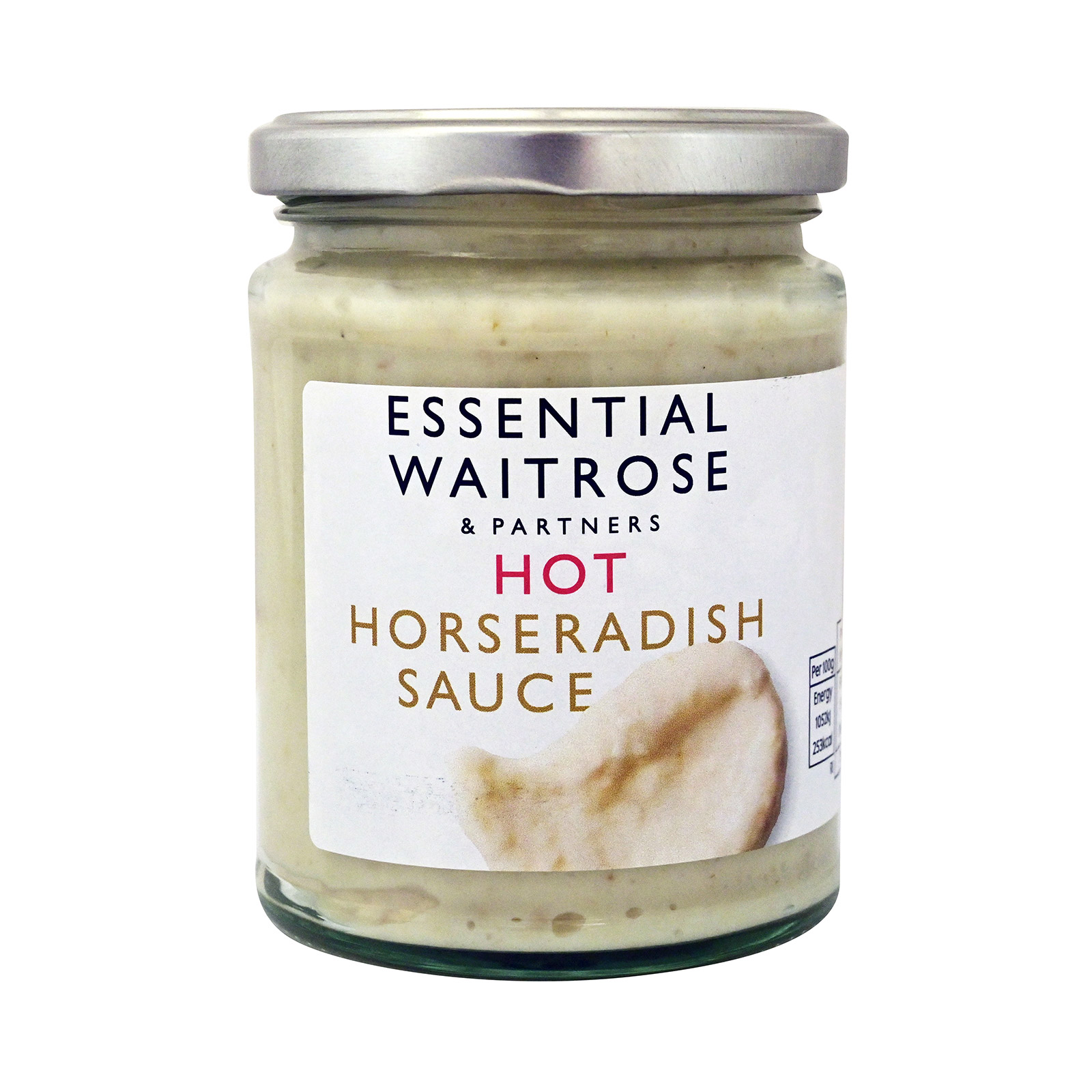Waitrose Essential sauce Horseradish Hot 285g image 1