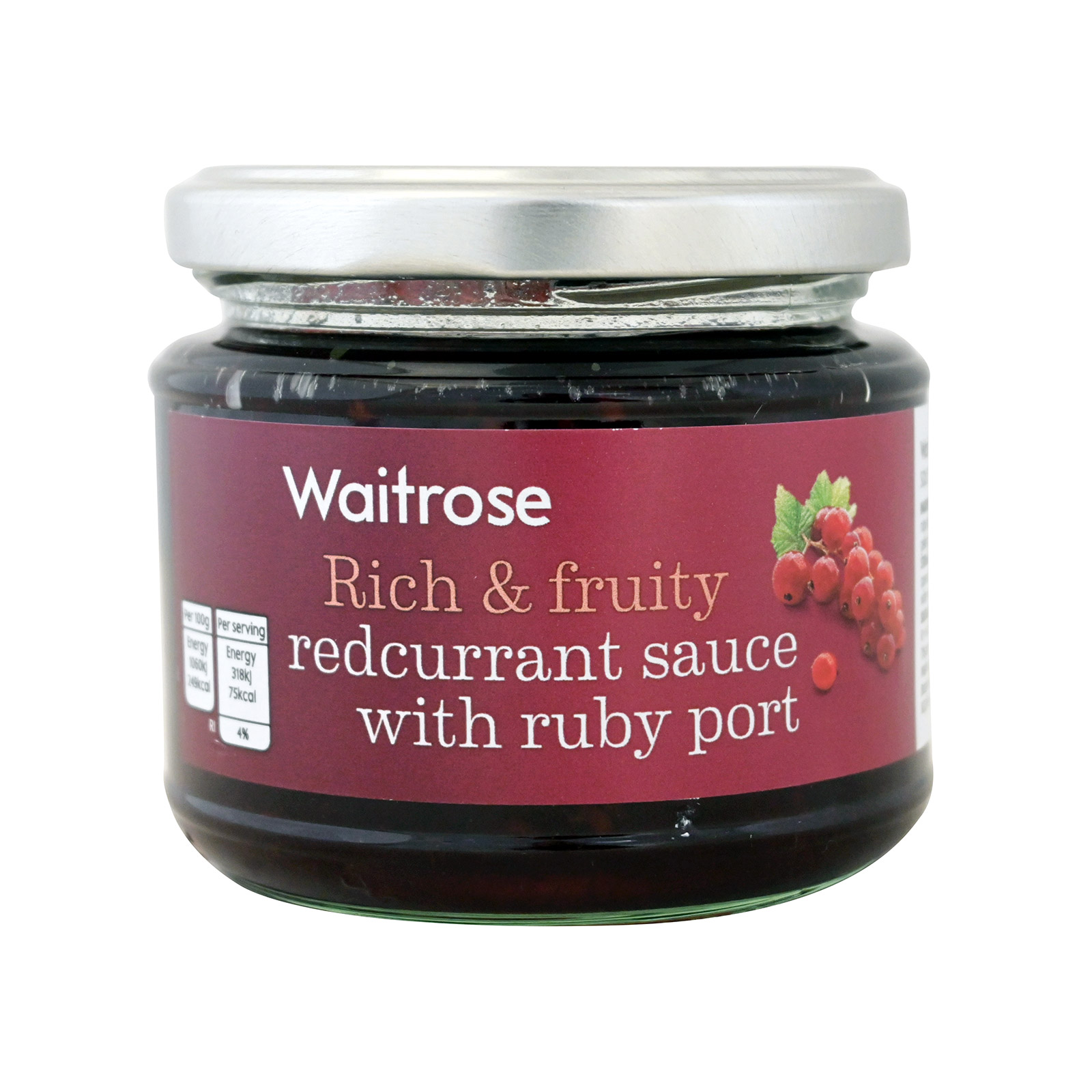 Waitrose redcurrant sauce 215g image 1